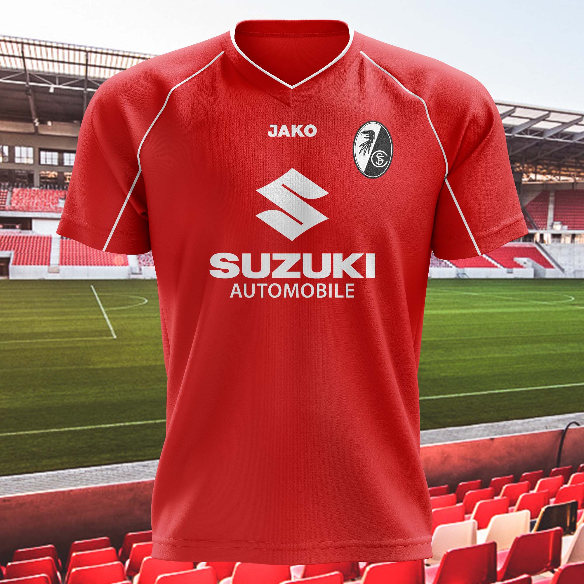 SC Freiburg 2006-07 Home Kit Retro Shirt PT62375