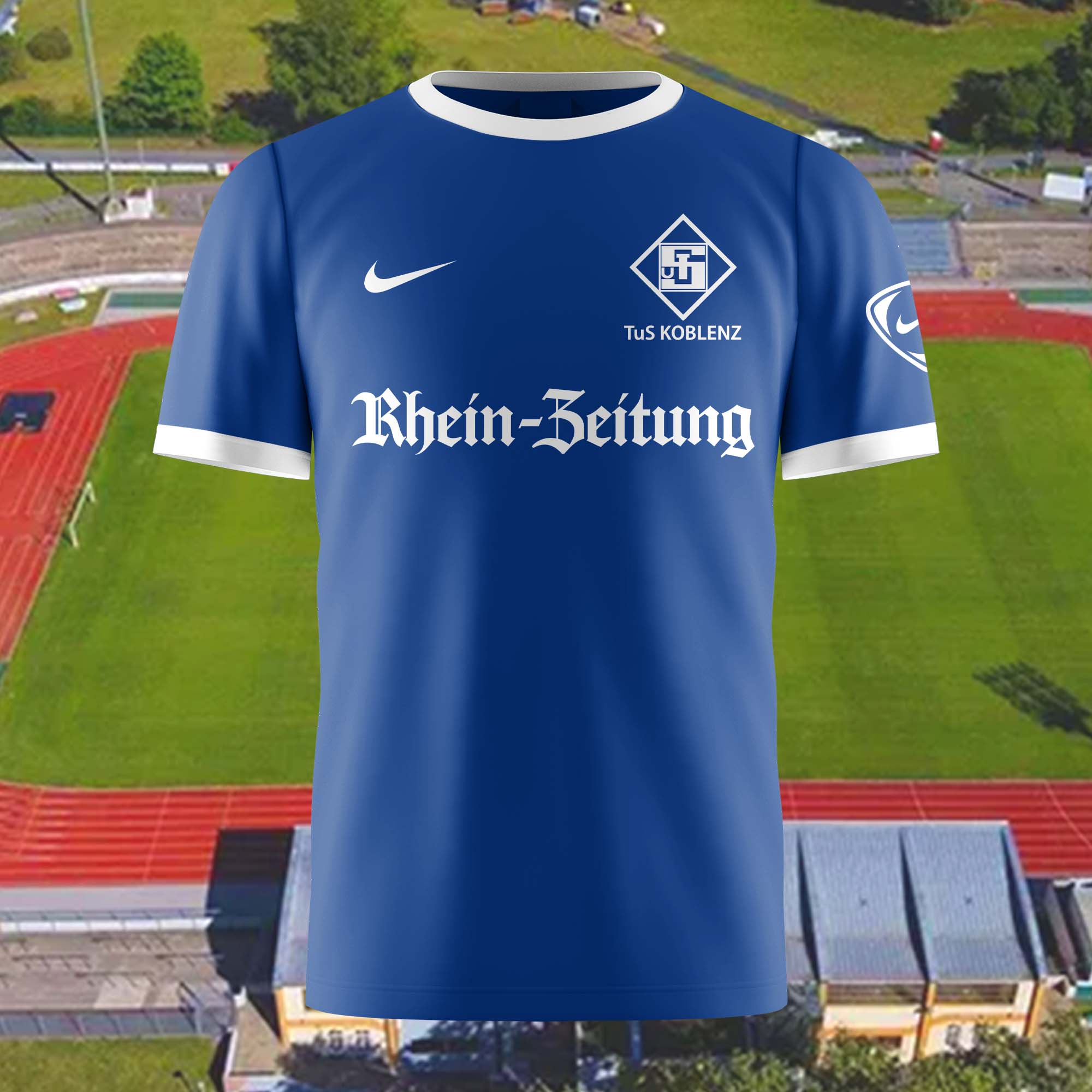 TuS Koblenz 2006-07 Home Kit Retro Shirt PT62379