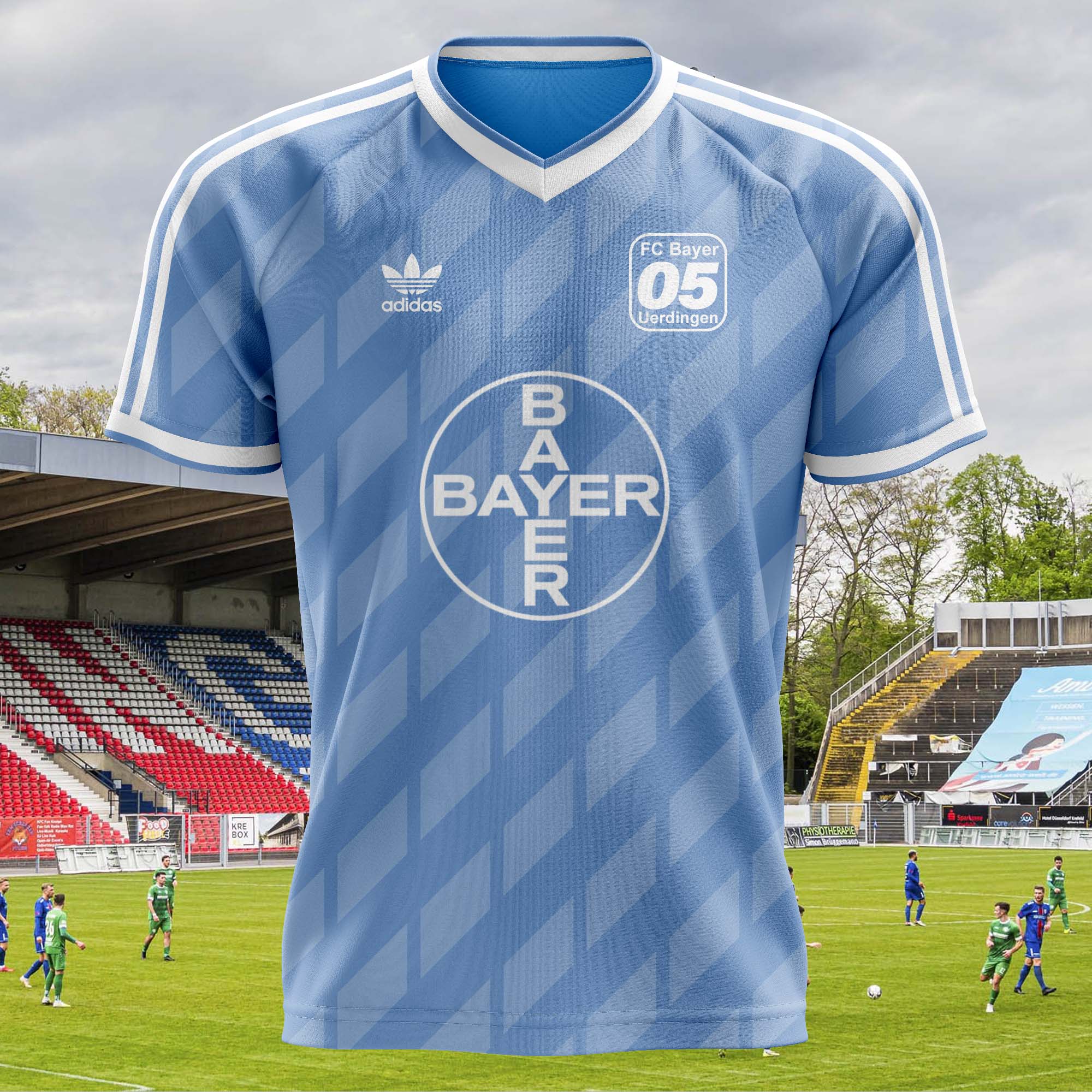 KFC Uerdingen 1986-87 Home Kit Retro Shirt PT62466