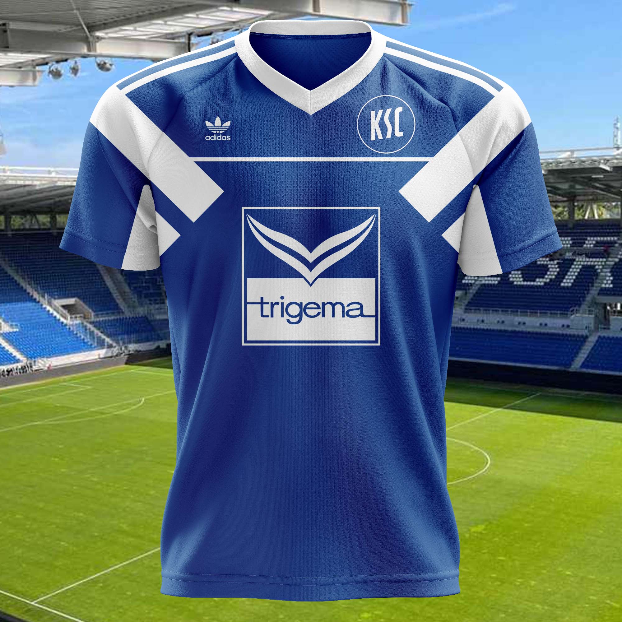 Karlsruher SC 1990-91 Away Kit Retro Shirt PT62450