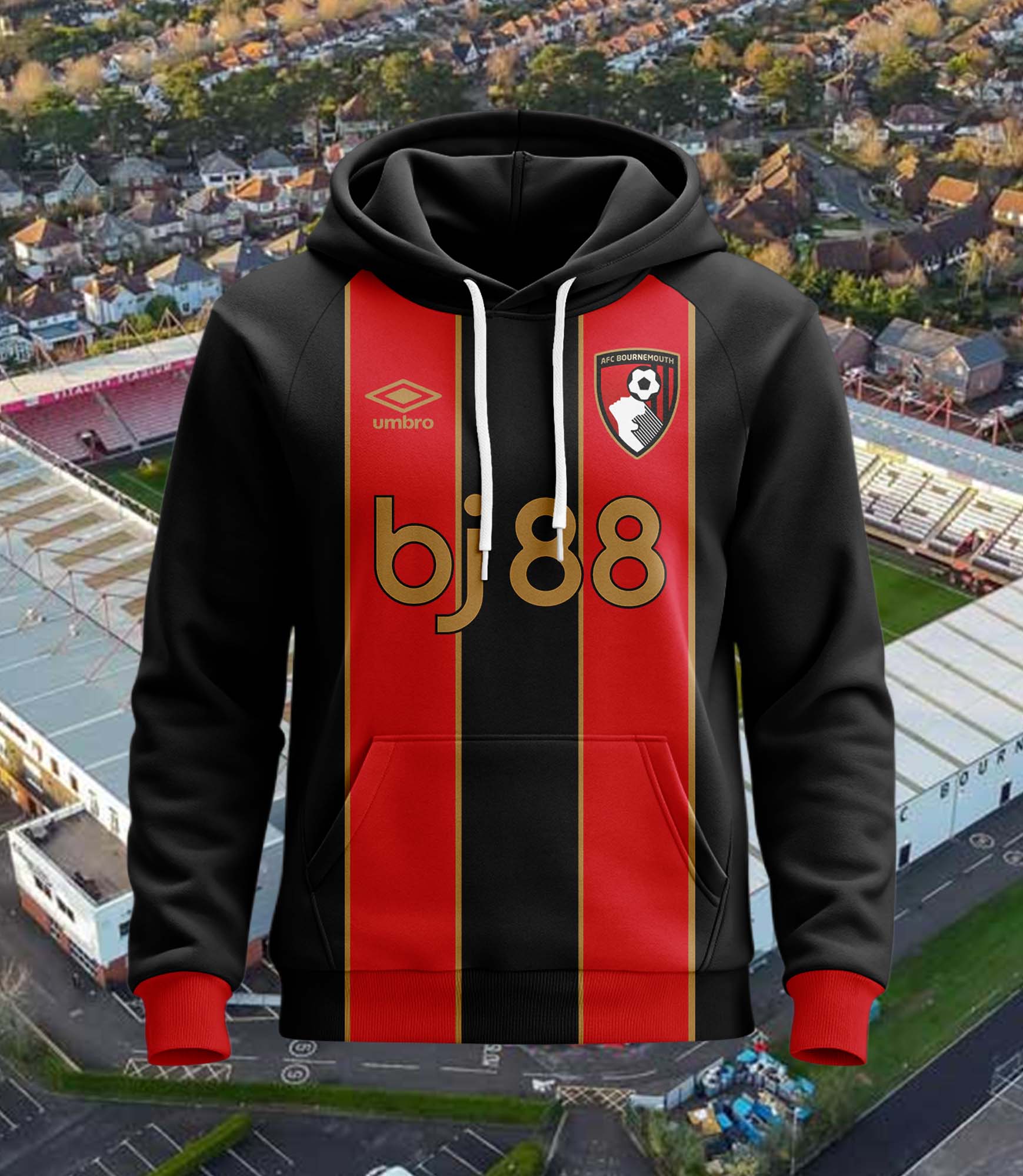 AFC Bournemouth 2024-25 Home Kit Hoodie PT62477