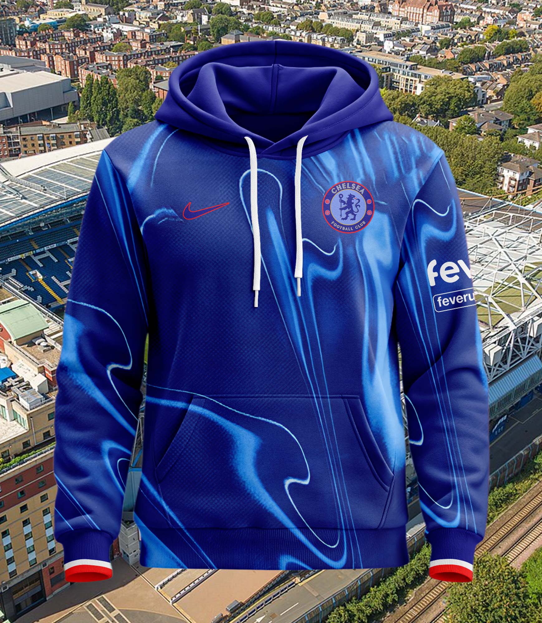Chelsea FC 2024-25 Home Kit Hoodie PT62482