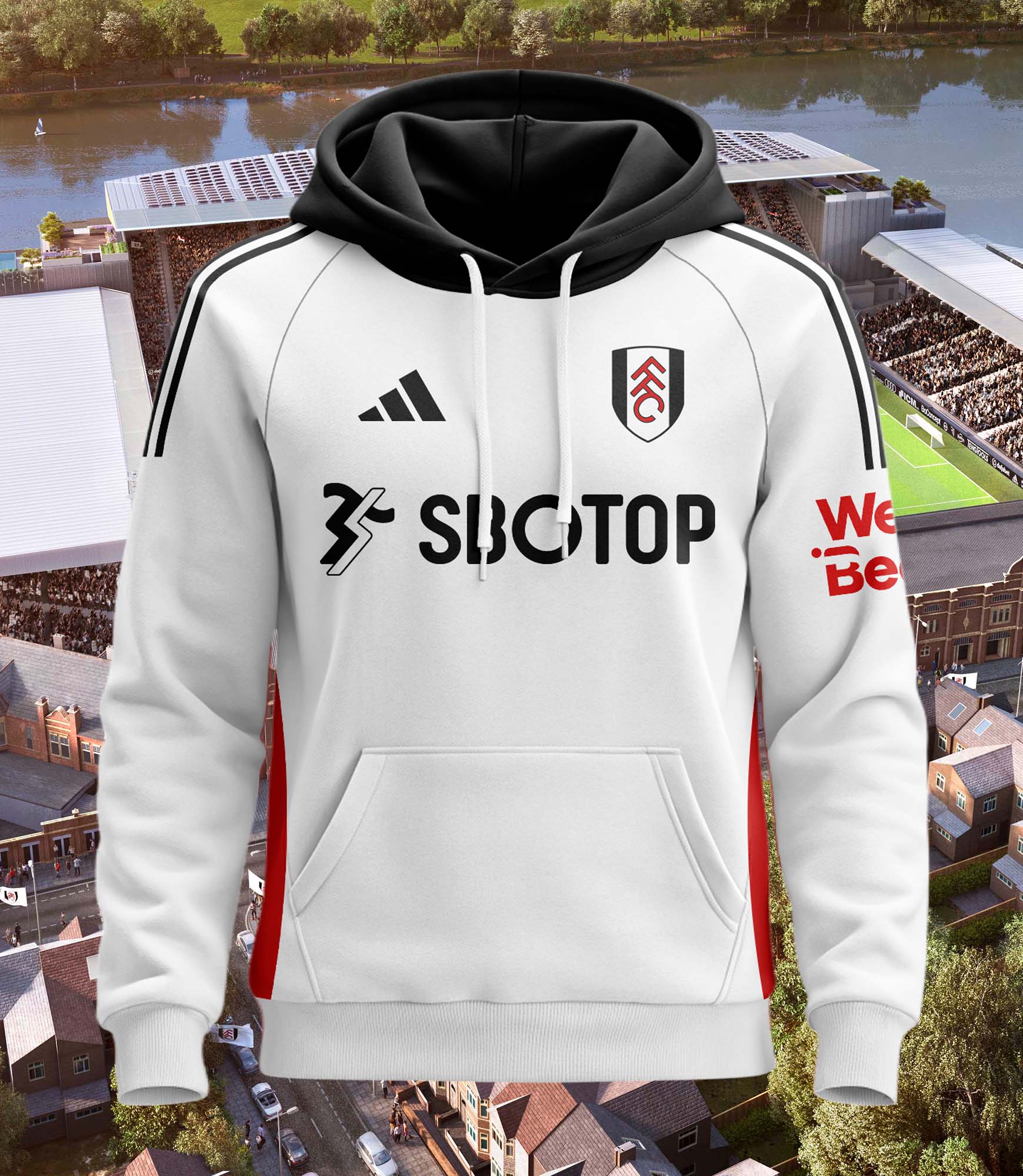 Fulham FC 2024-25 Home Kit Hoodie PT62485