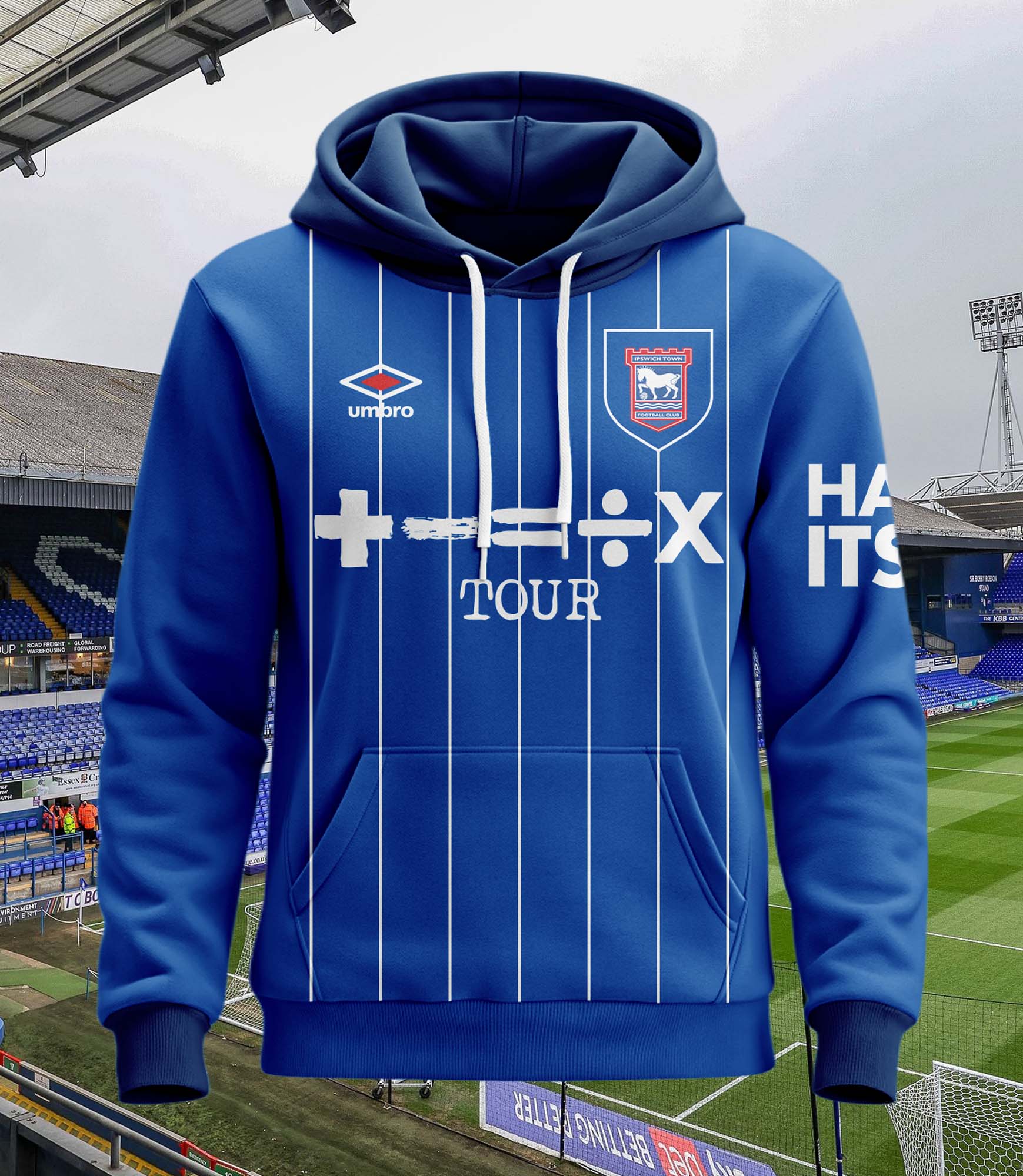 Ipswich Town 2024-25 Home Kit Hoodie PT62486