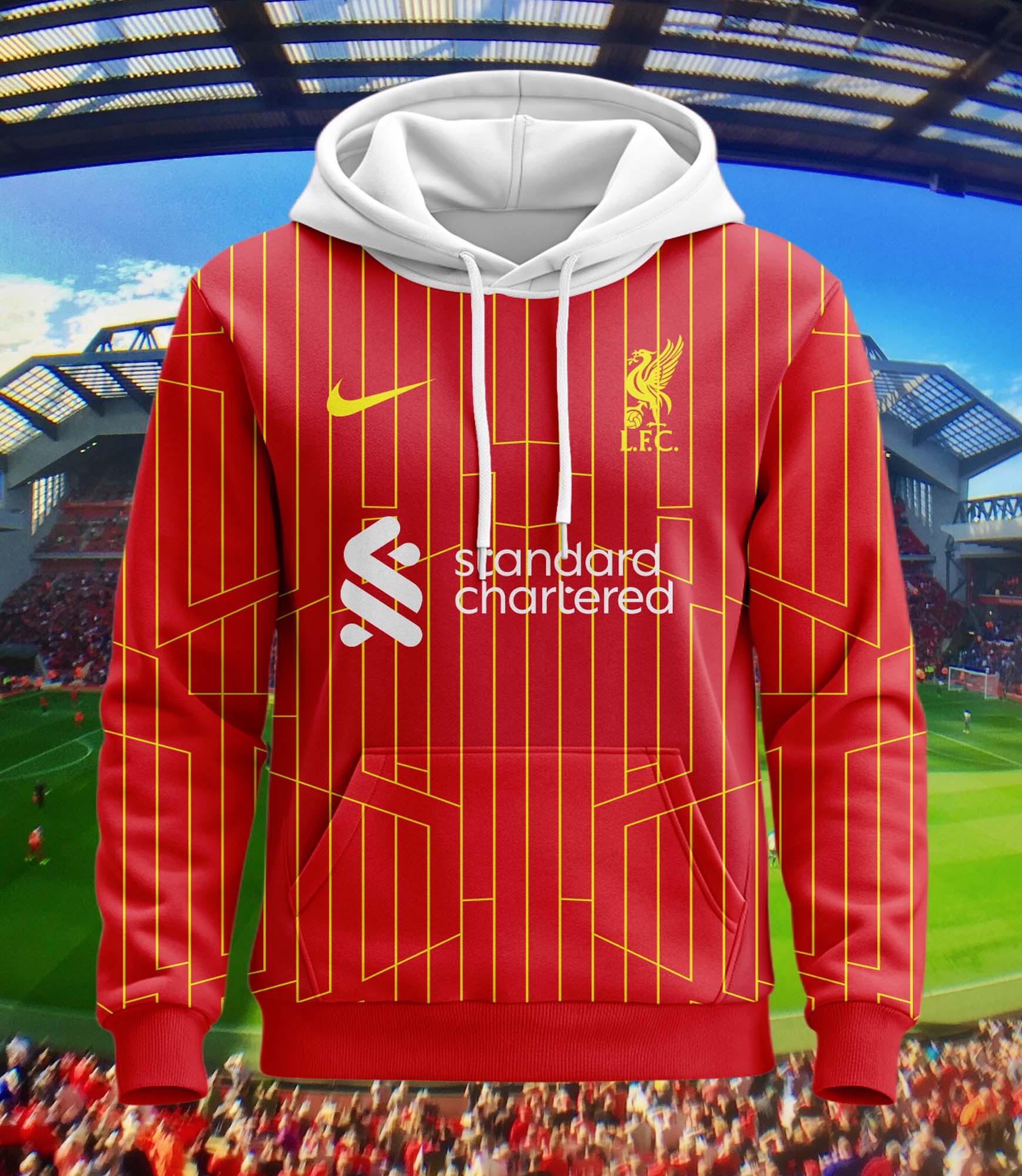 Liverpool FC 2024-25 Home Kit Hoodie PT62488