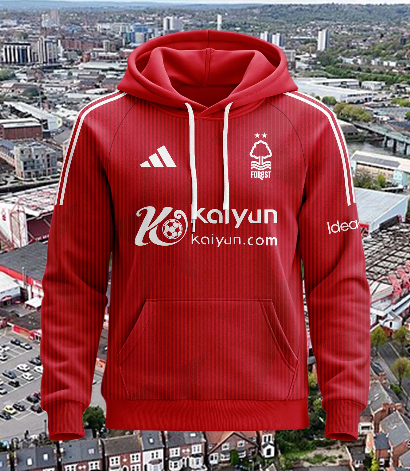 Nottingham Forest 2024-25 Home Kit Hoodie PT62492