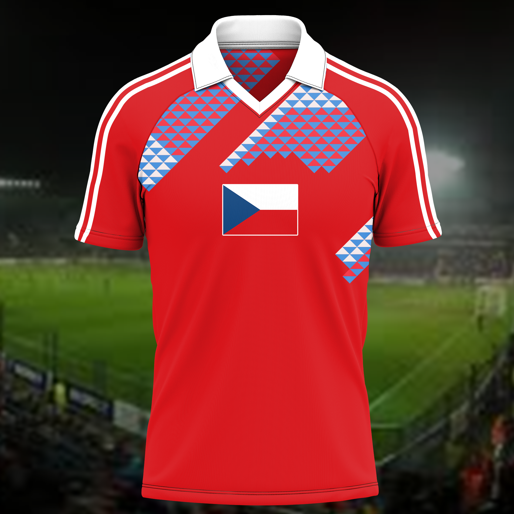 Ceskoslovenský associace fotbalová 1990 Home Kit Retro Shirt PT62524