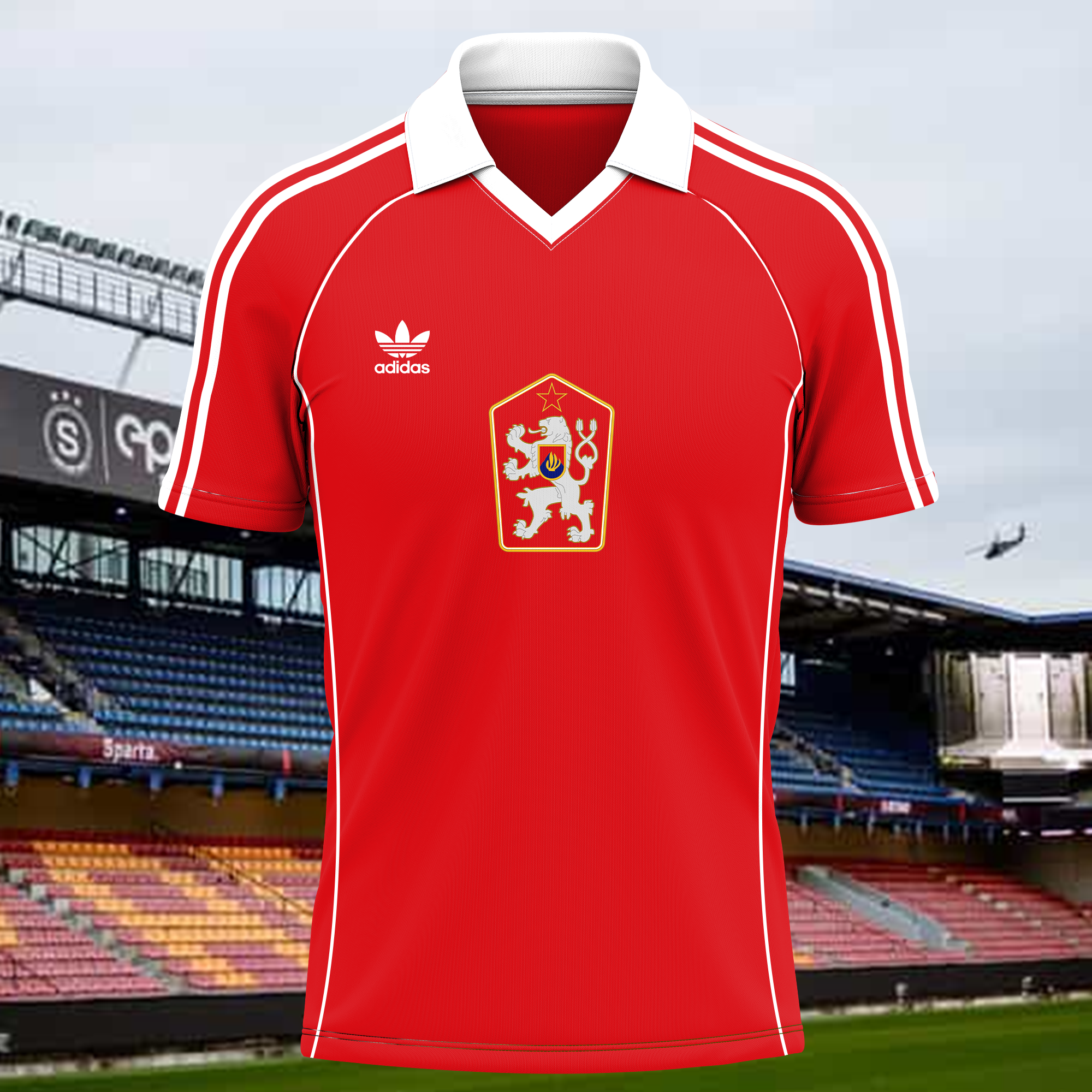 Ceskoslovenský svaz fotbalový 1982 Home Kit Retro Shirt PT62550