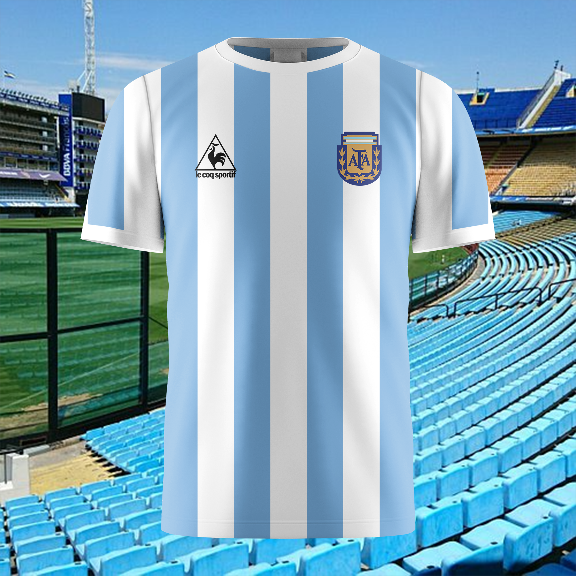 Argentina 1982 Home Kit Retro Shirt PT62545