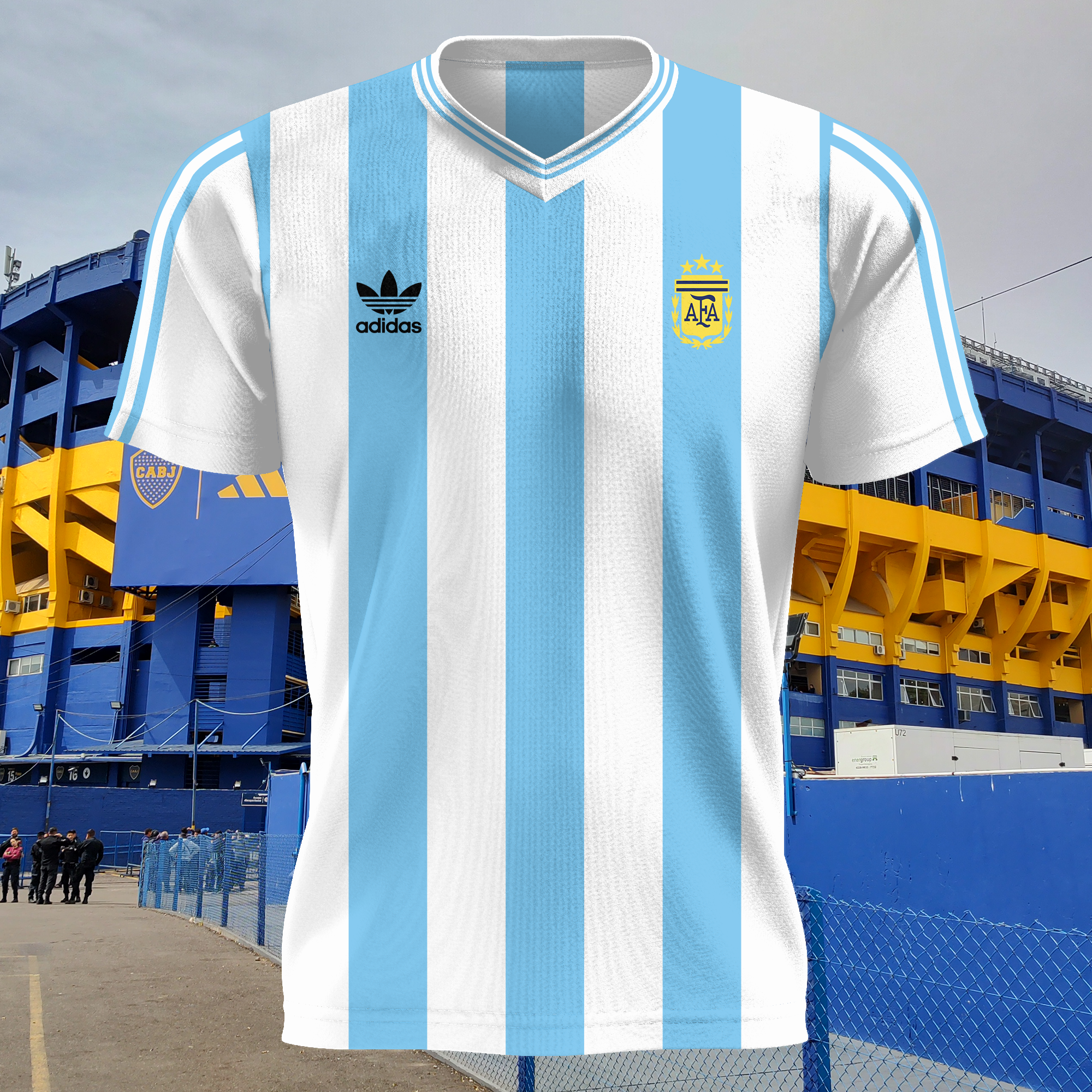 Argentina 1990 Home Kit Retro Shirt PT62519