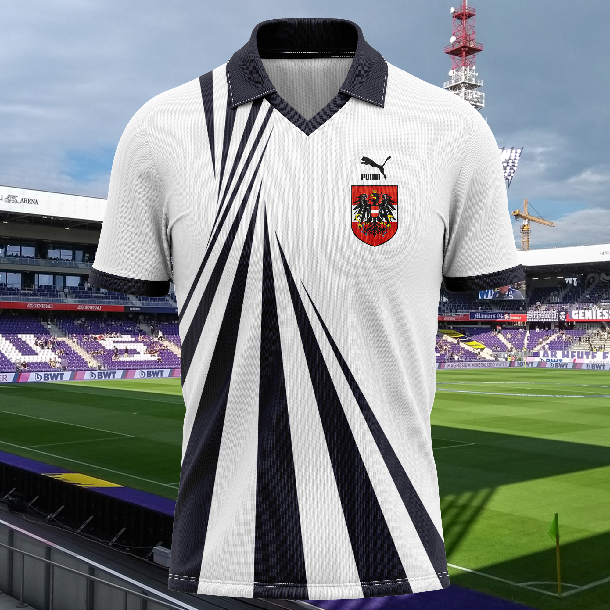 Austria 1990 Home Kit Retro Shirt PT62520