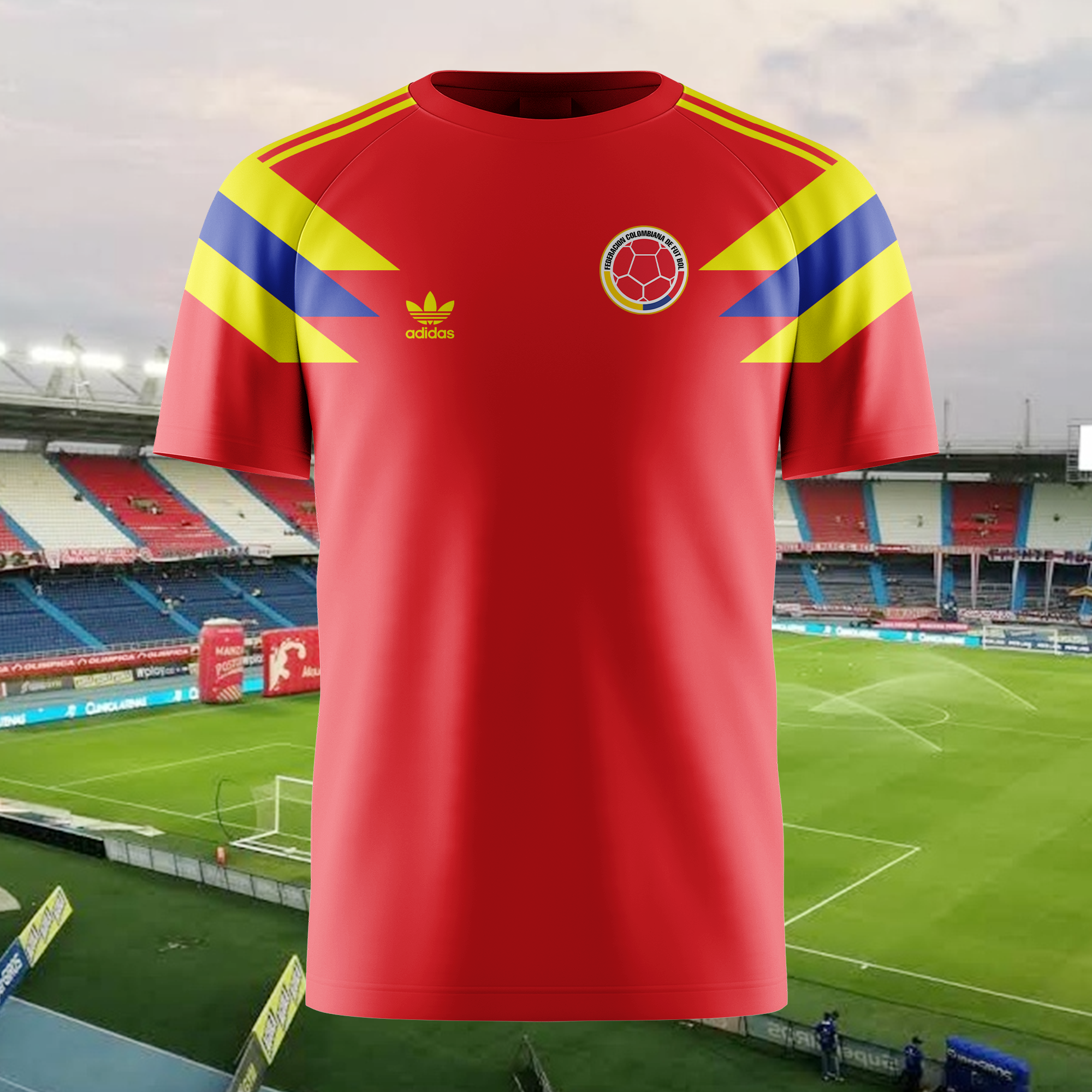 Colombia 1990 Home Kit Retro Shirt PT62525
