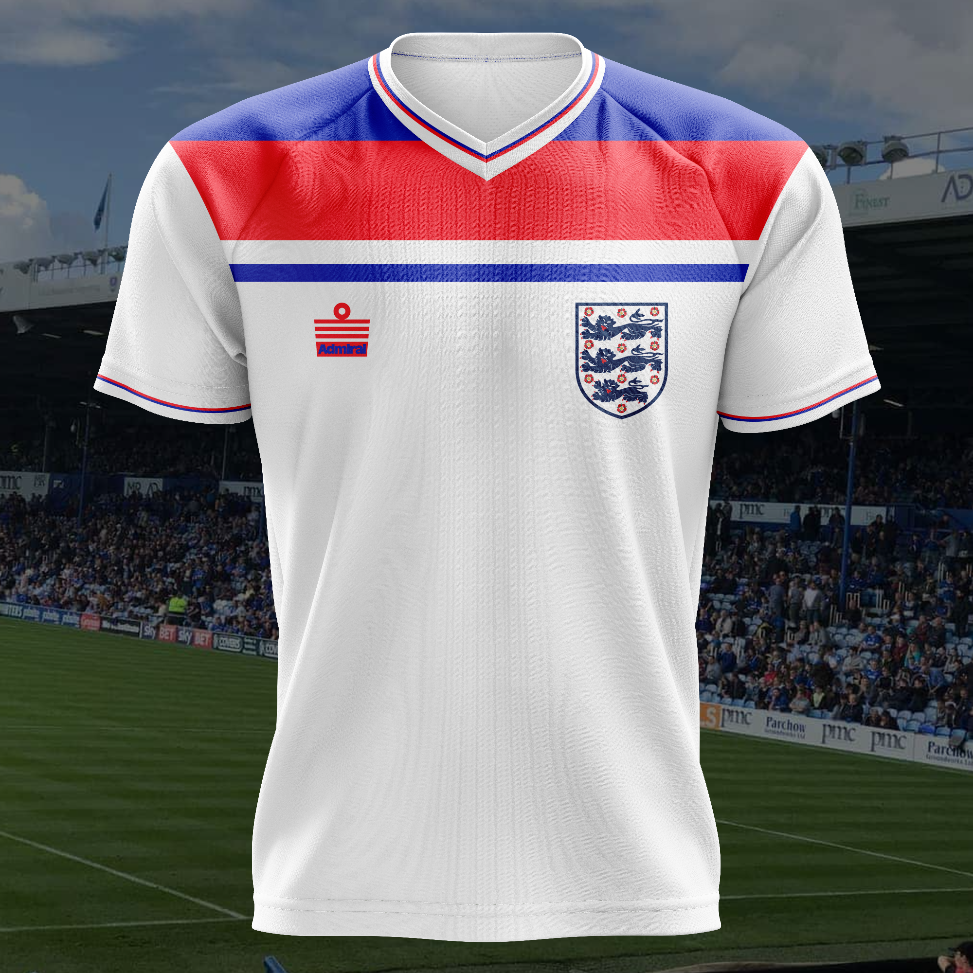 England 1982 Home Kit Retro Shirt PT62553