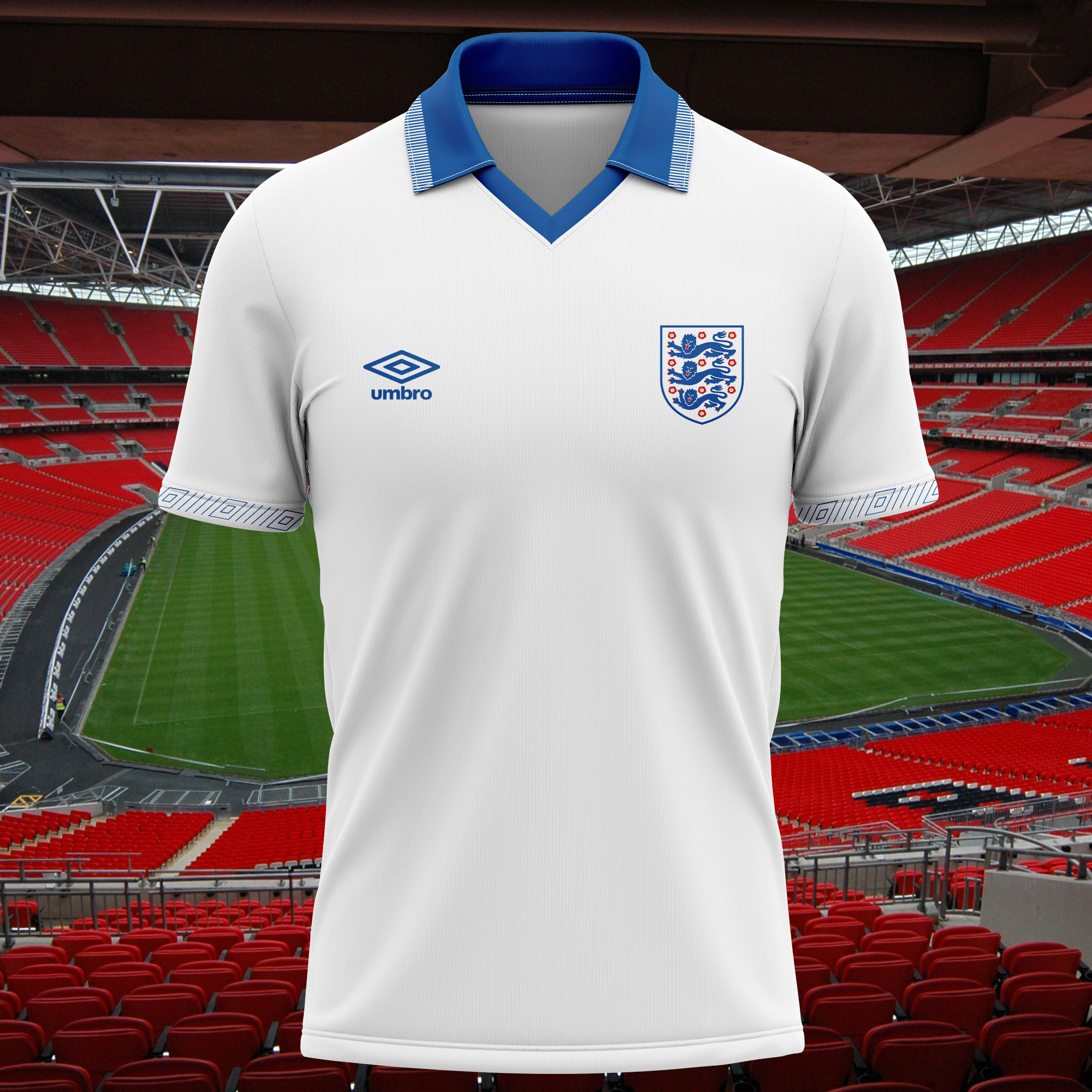 England 1990 Home Kit Retro Shirt PT62528