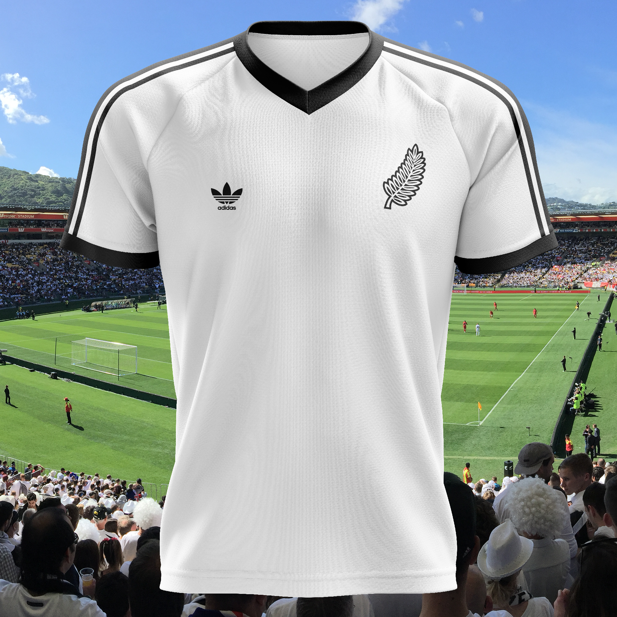New Zealand 1982 Home Kit Retro Shirt PT62560