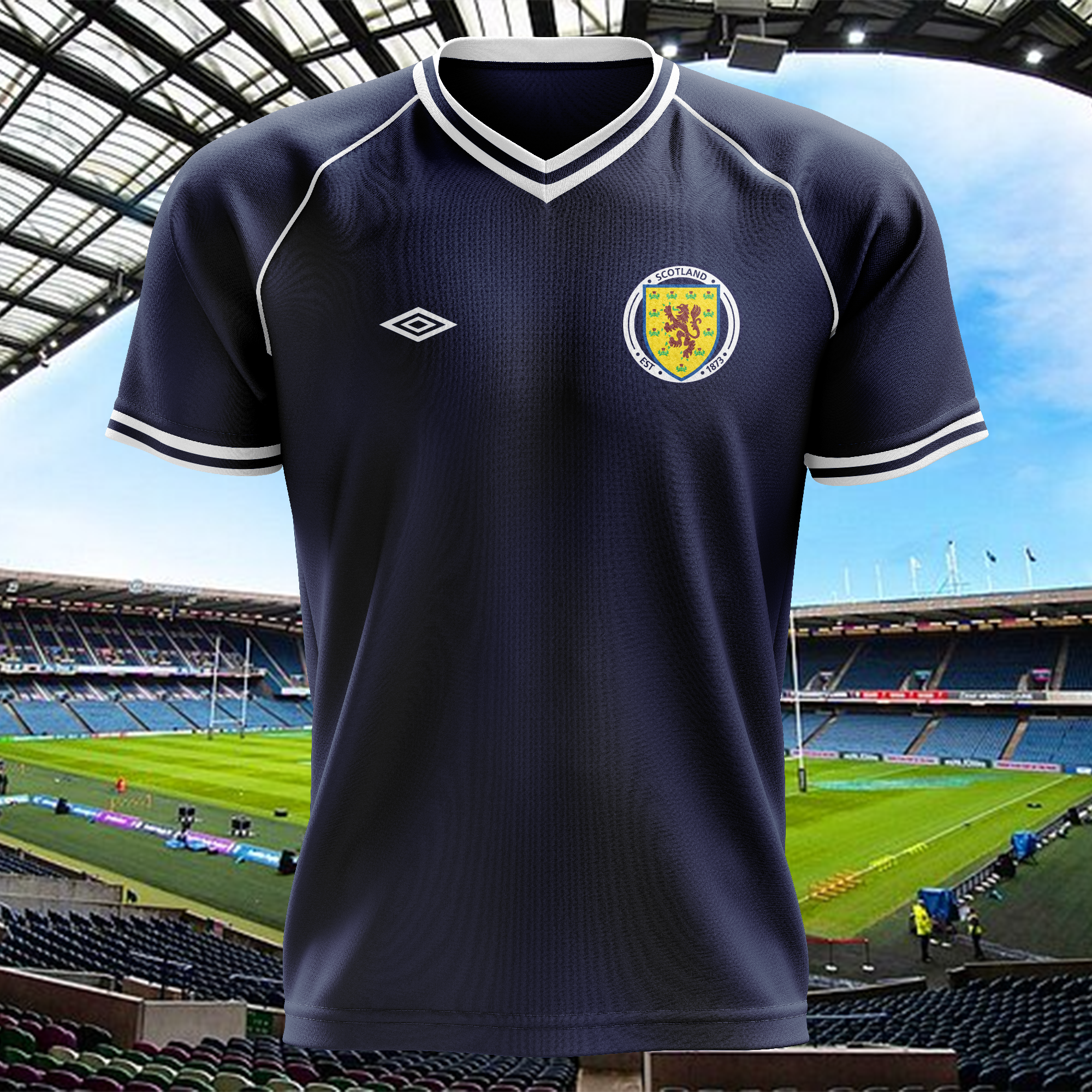 Scotland 1982 Home Kit Retro Shirt PT62564