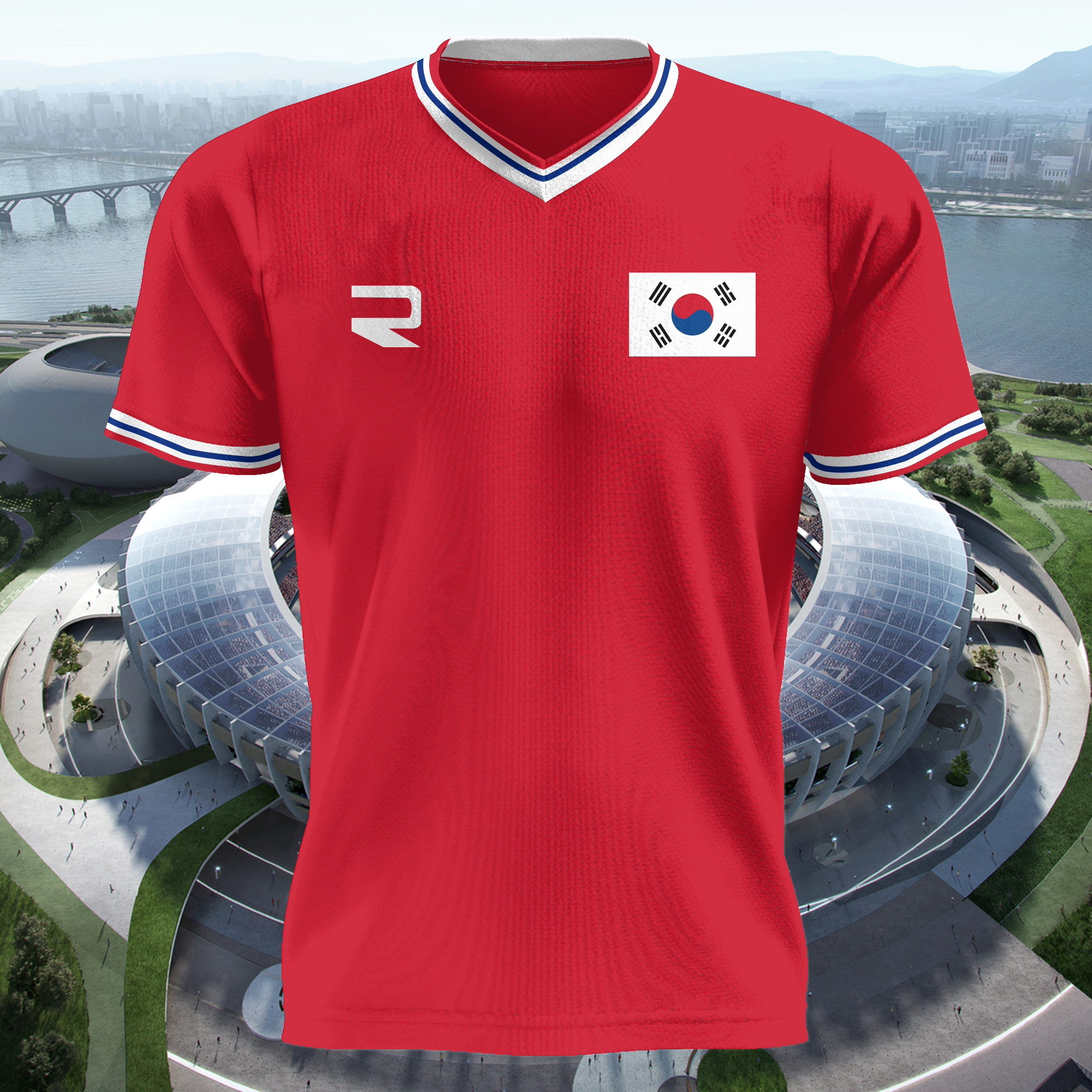 South Korea 1990 Home Kit Retro Shirt PT62535