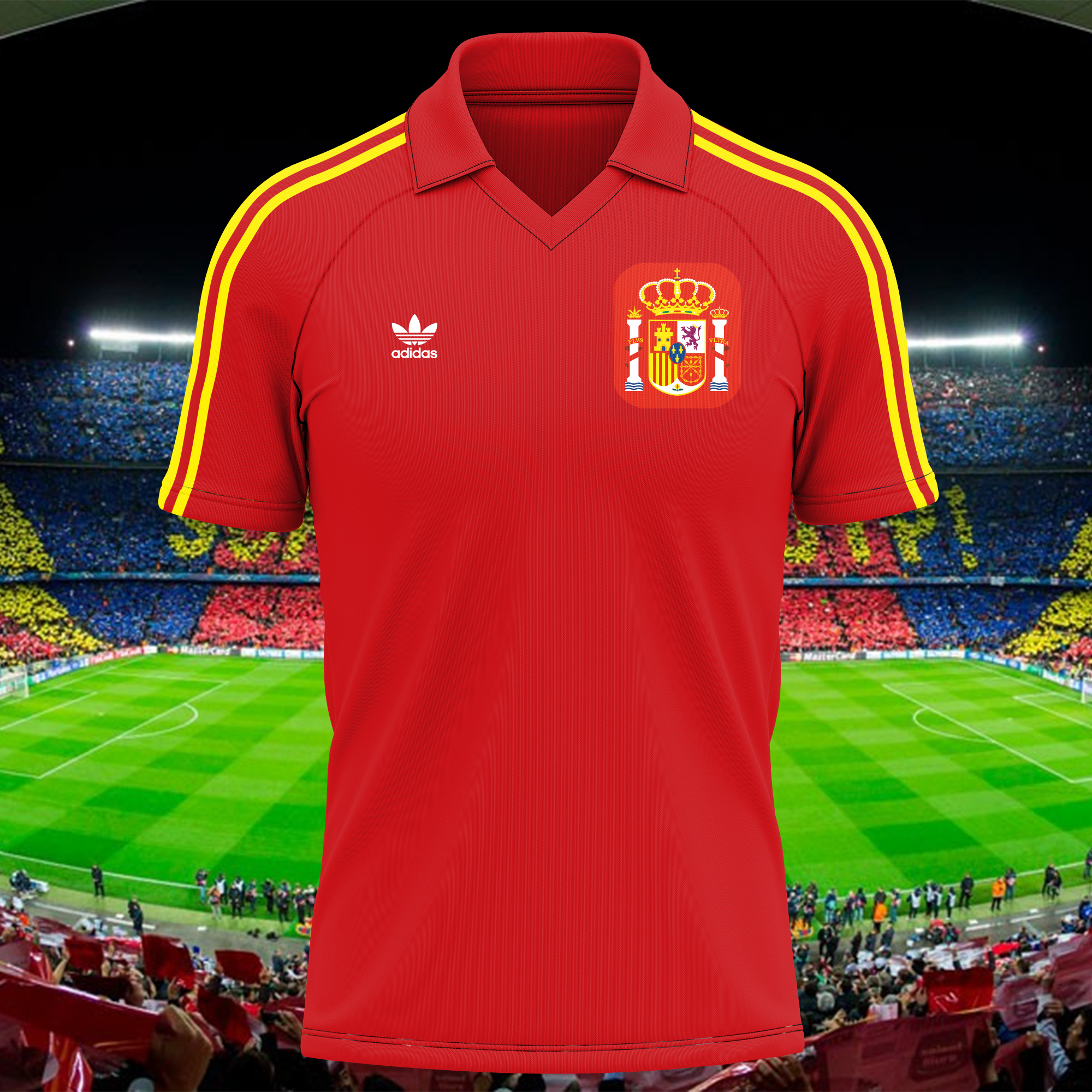 Spain 1982 Home Kit Retro Shirt PT62566