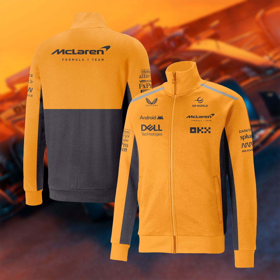 McLaren 2024 1-4 Zip Midlayer Top PT62740