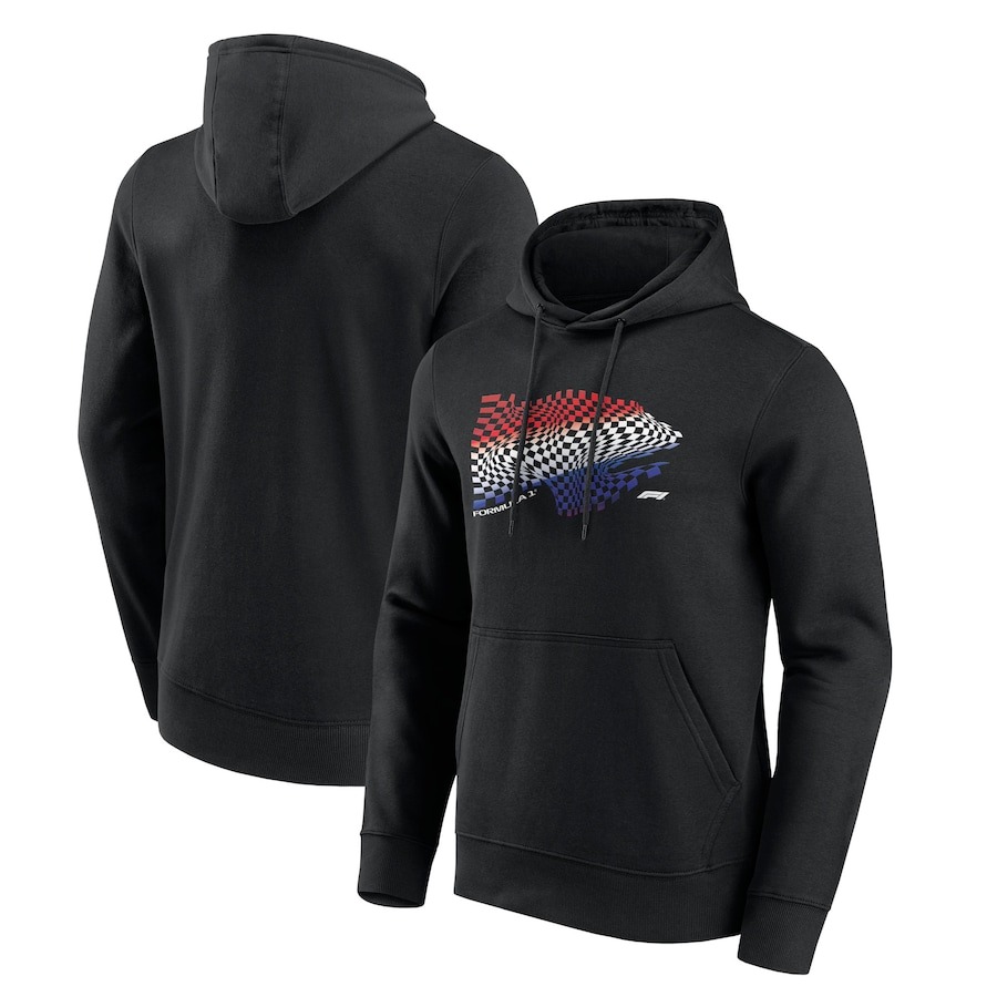 Formula 1 2023 Dutch Grand Prix Flag Graphic Hoodie - Black - Mens PT62834