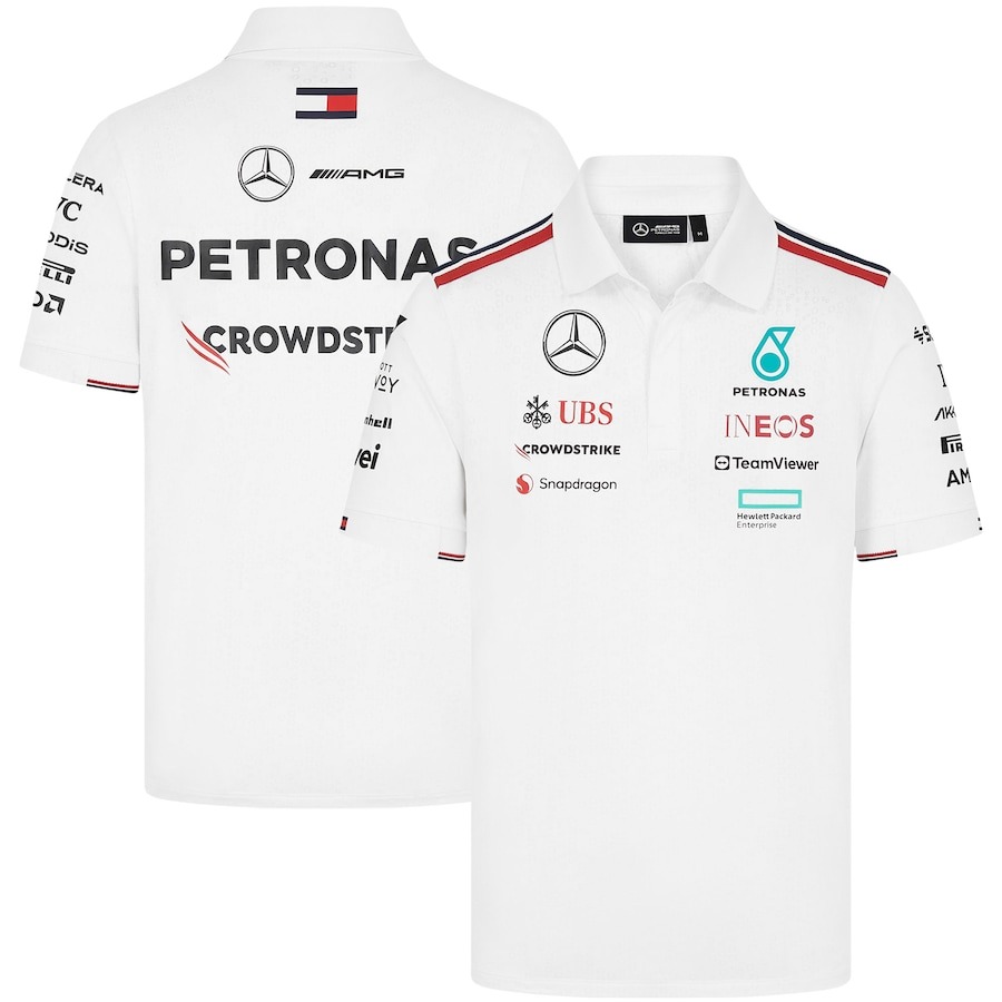 Mercedes AMG Petronas F1 2024 Team Polo - White PT62941