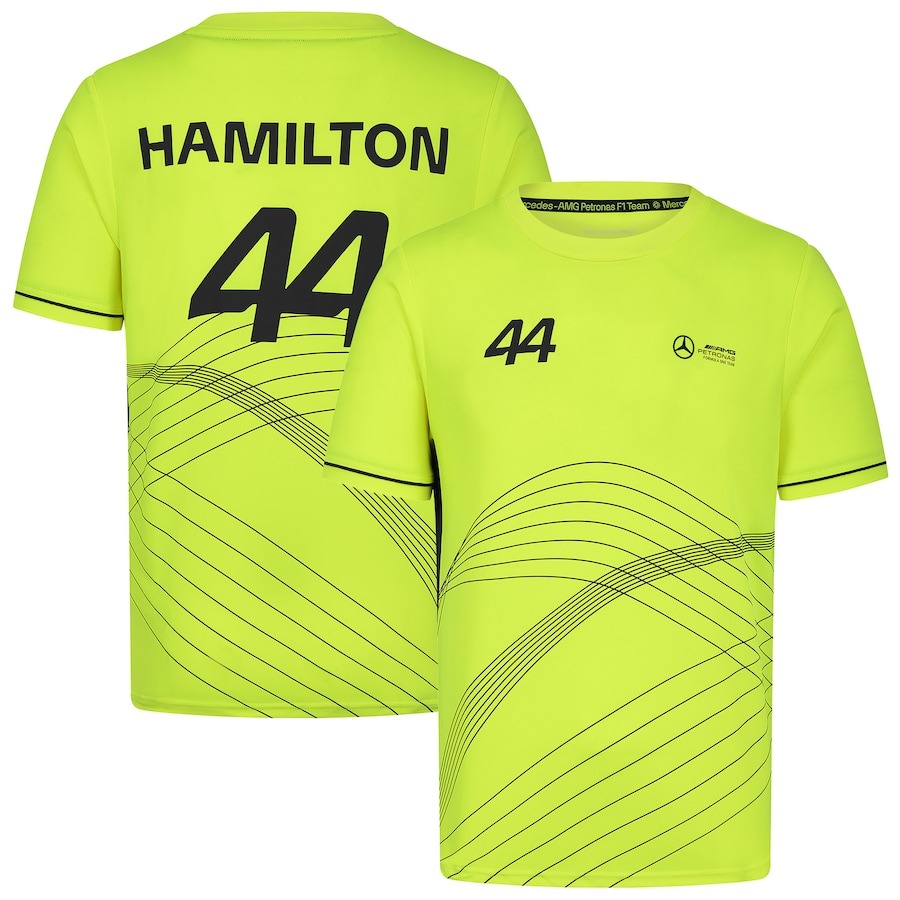 Mercedes AMG Petronas F1 Lewis Hamilton 44 Sports T-Shirt PT62945