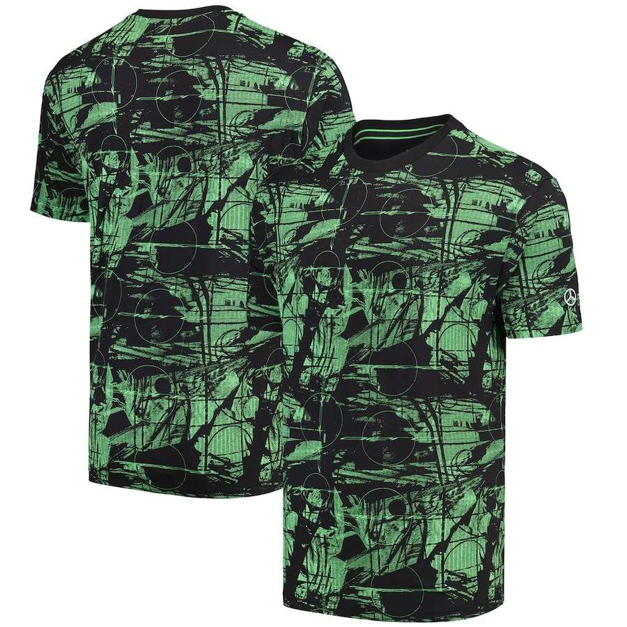 Mercedes AMG Petronas F1 Statement All Over Print T-Shirt PT62946