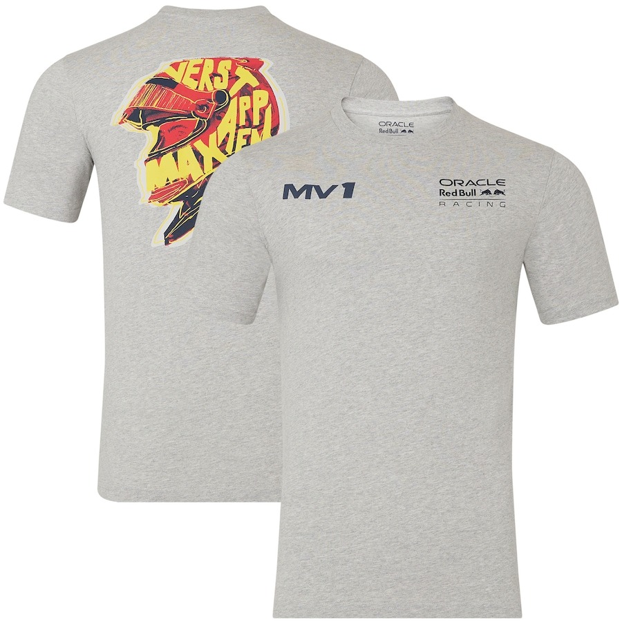Red Bull Racing Max Verstappen Helmet T-Shirt - Unisex PT62930