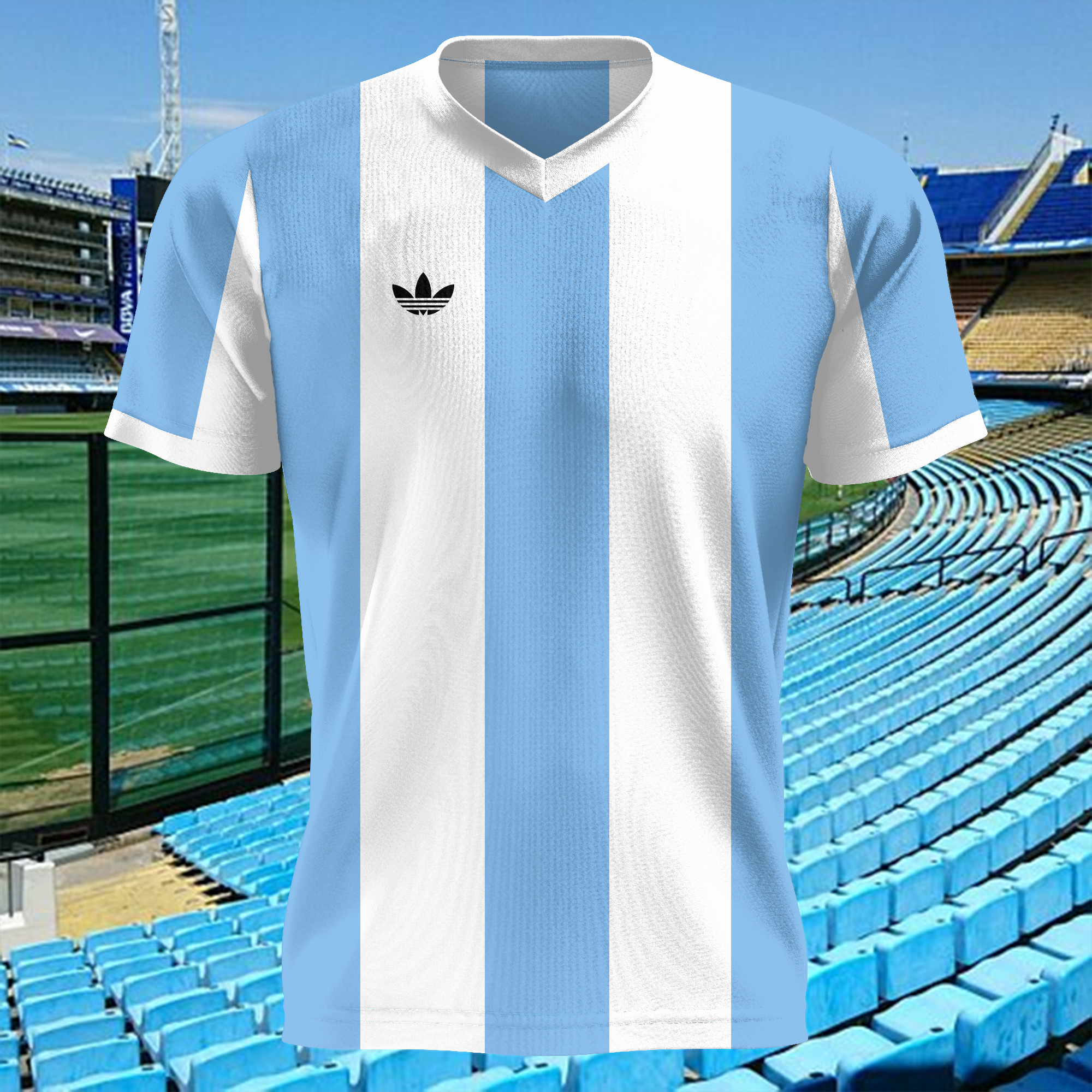 Argentina 1974 Home Kit Retro Shirt PT62988