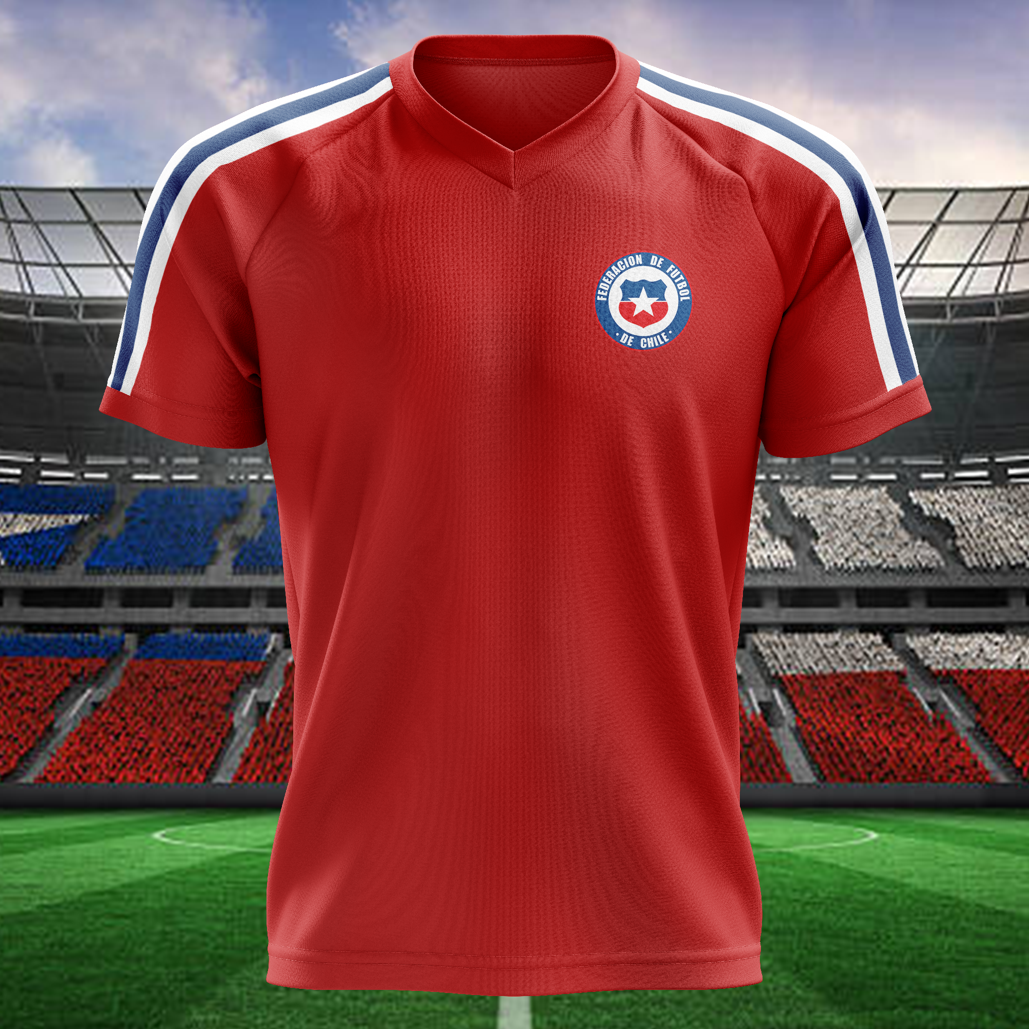 Chile 1974 Home Kit Retro Shirt PT62992