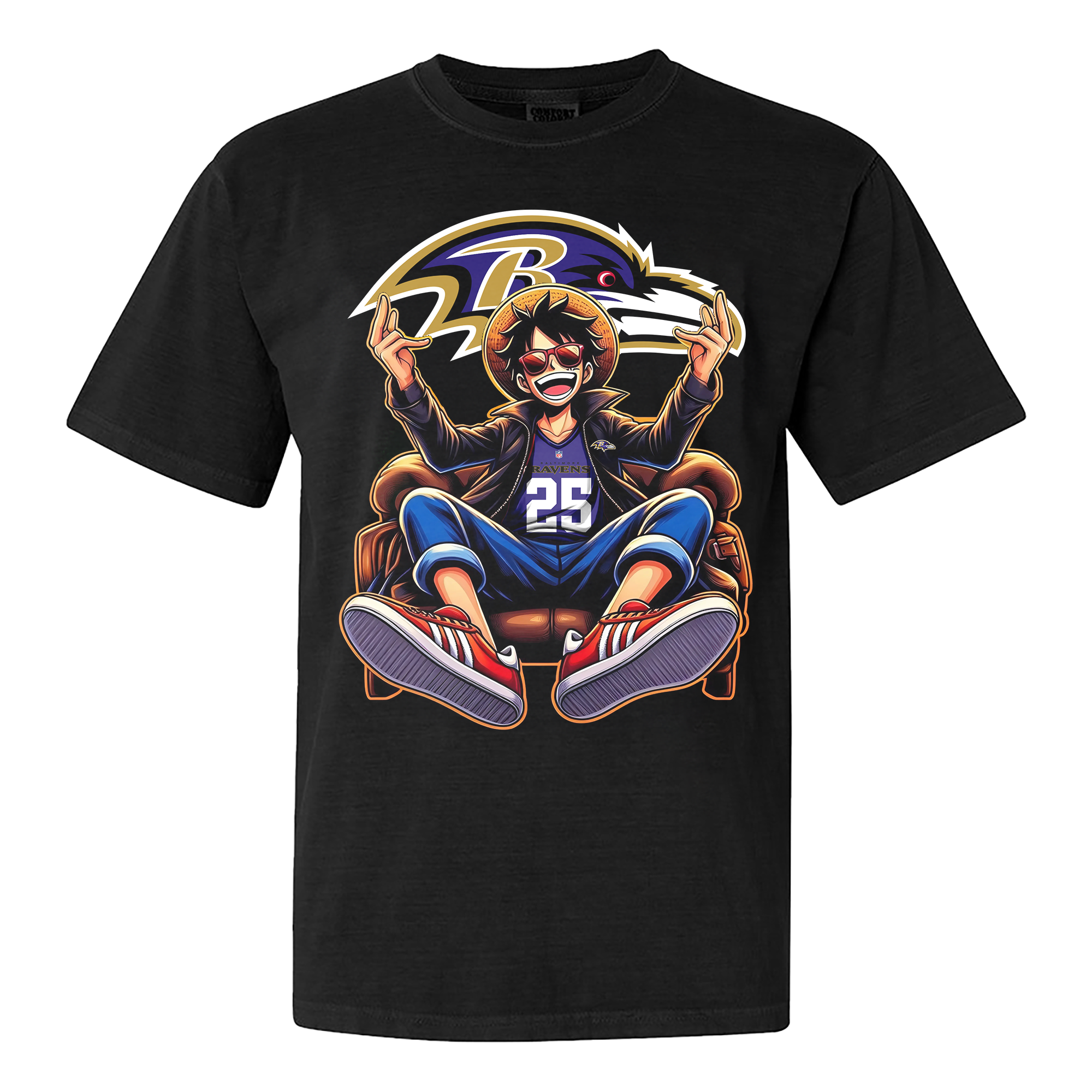 Baltimore Ravens Luffy T-shirt PT63013