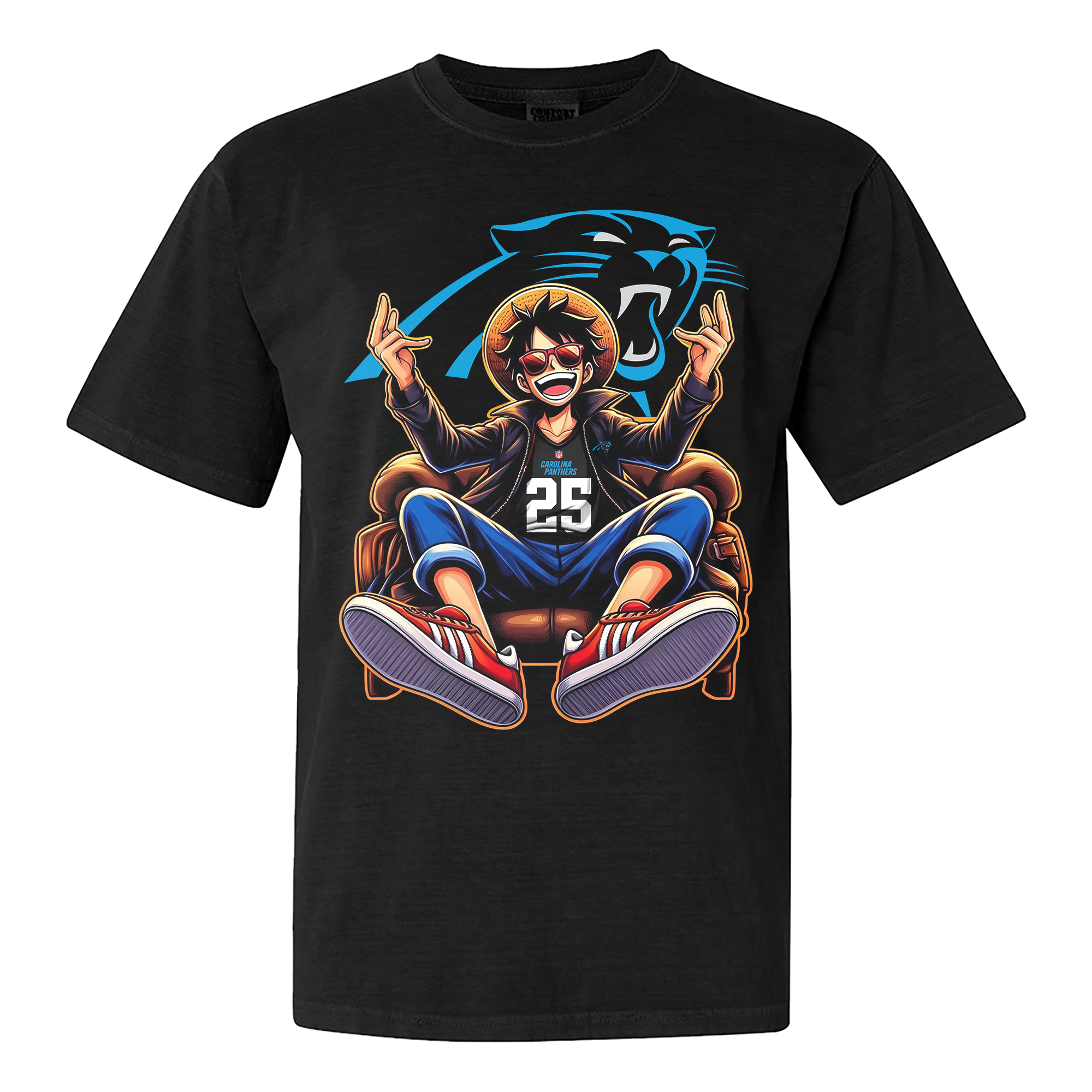 Carolina Panthers Luffy T-shirt PT63015