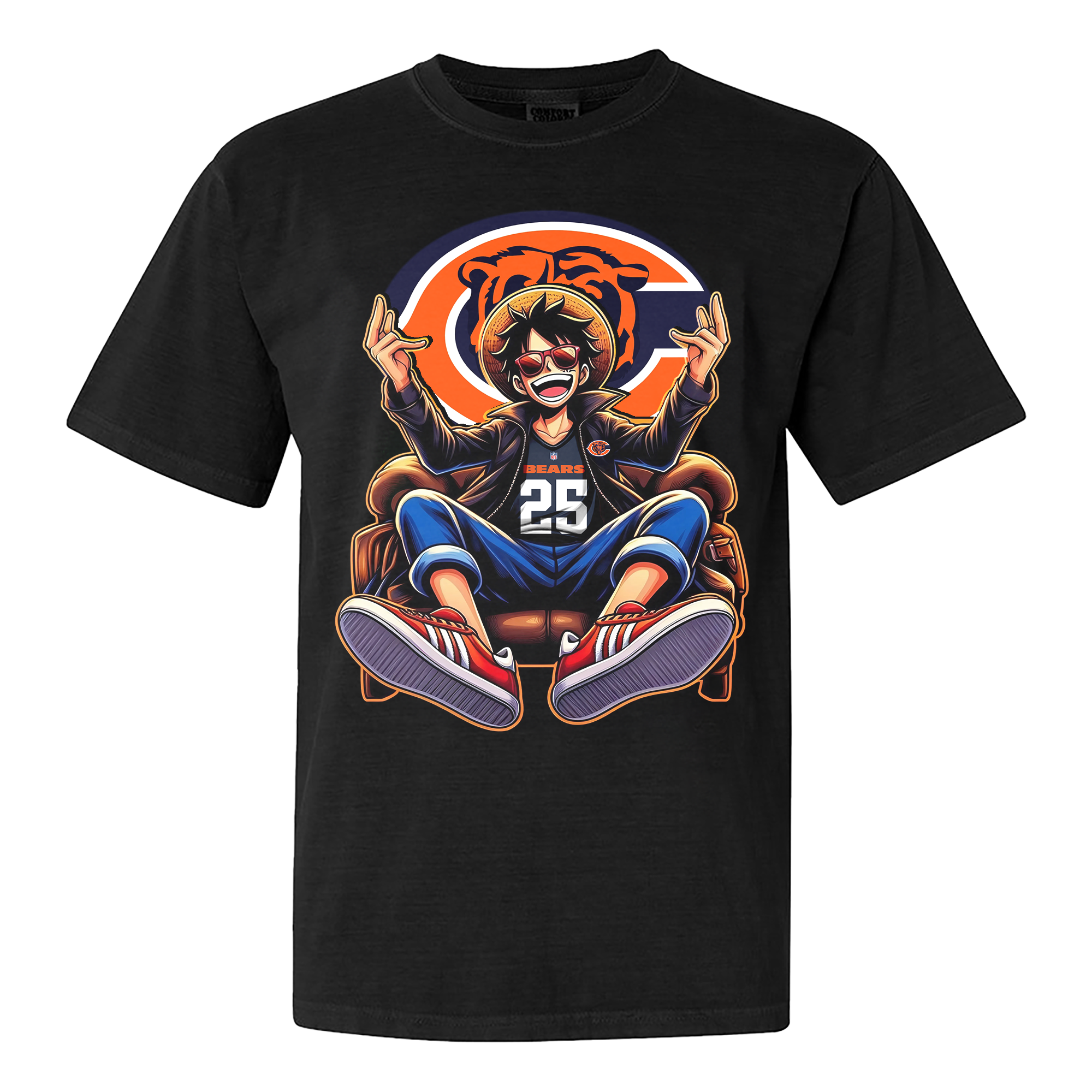 Chicago Bears Luffy T-shirt PT63016