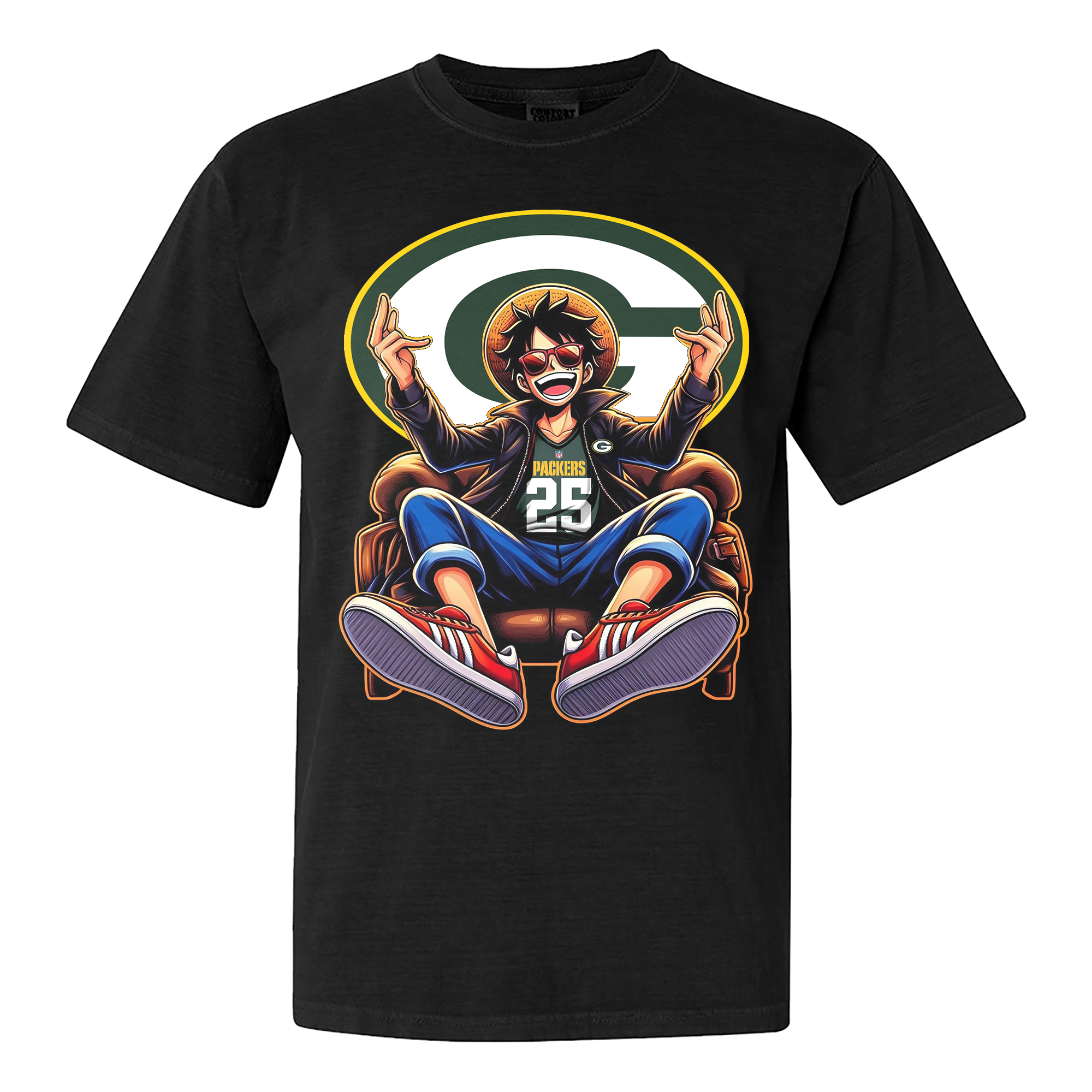 Green Bay Packers Luffy T-shirt PT63022
