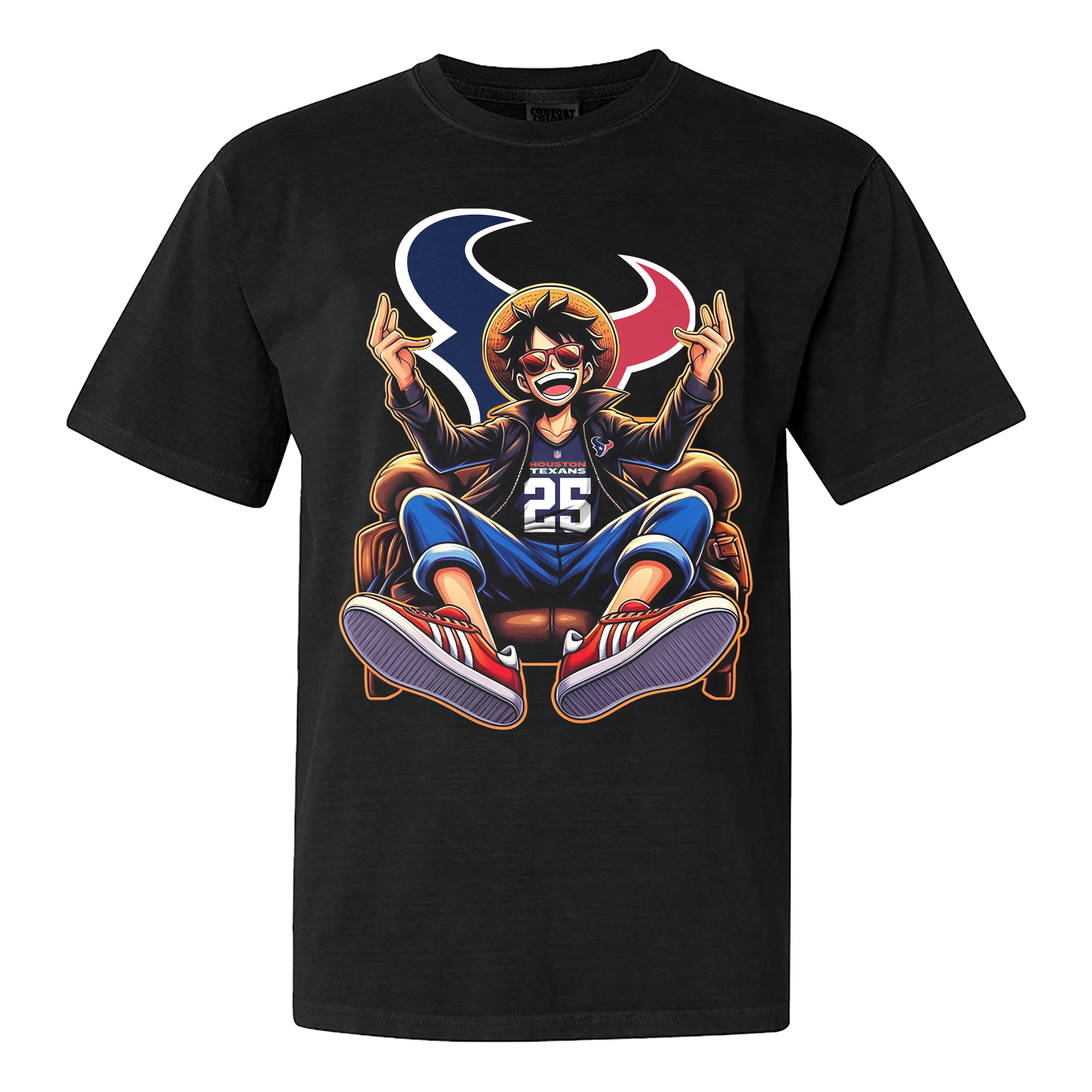Houston Texans Luffy T-shirt PT63023