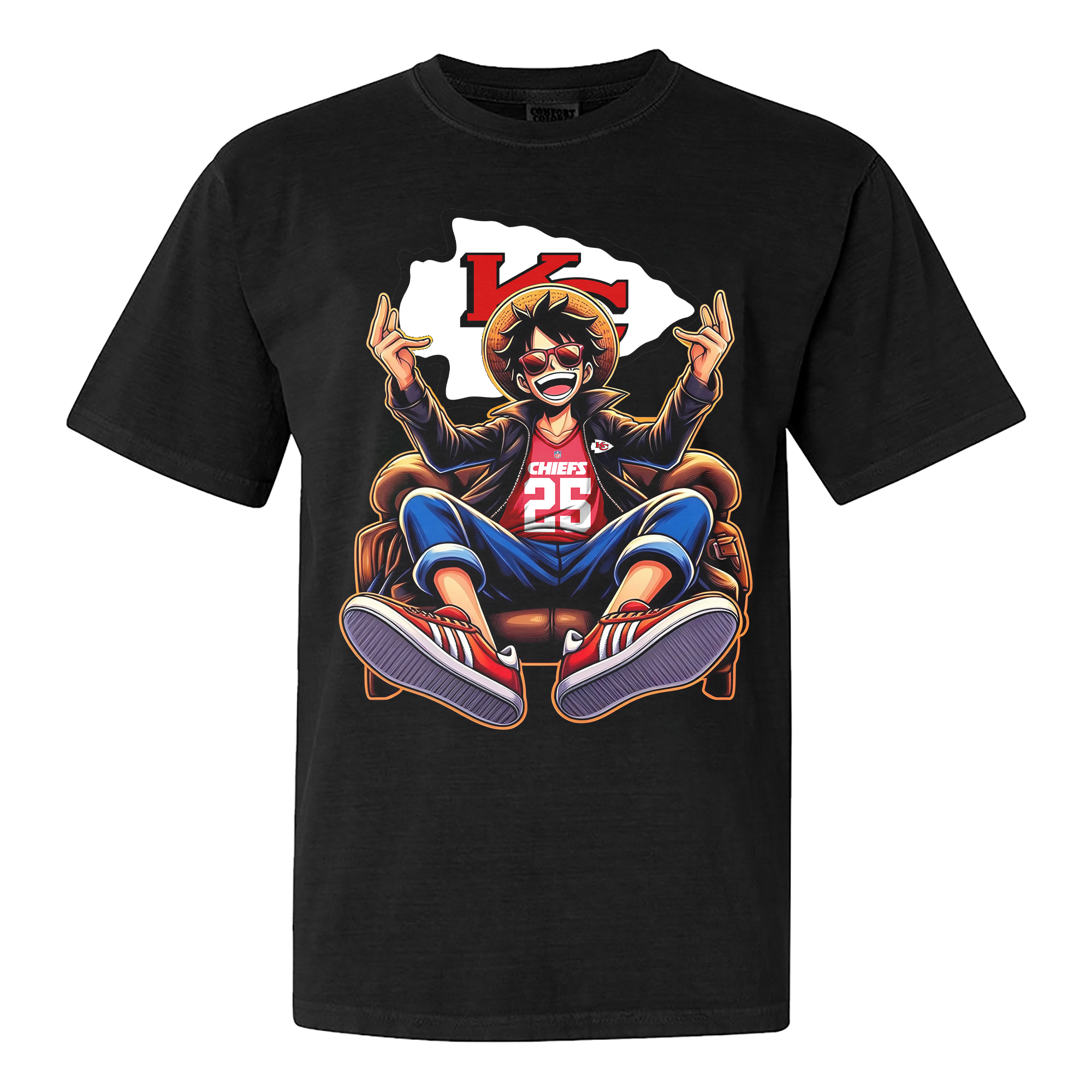 Kansas City Chiefs Luffy T-shirt PT63026