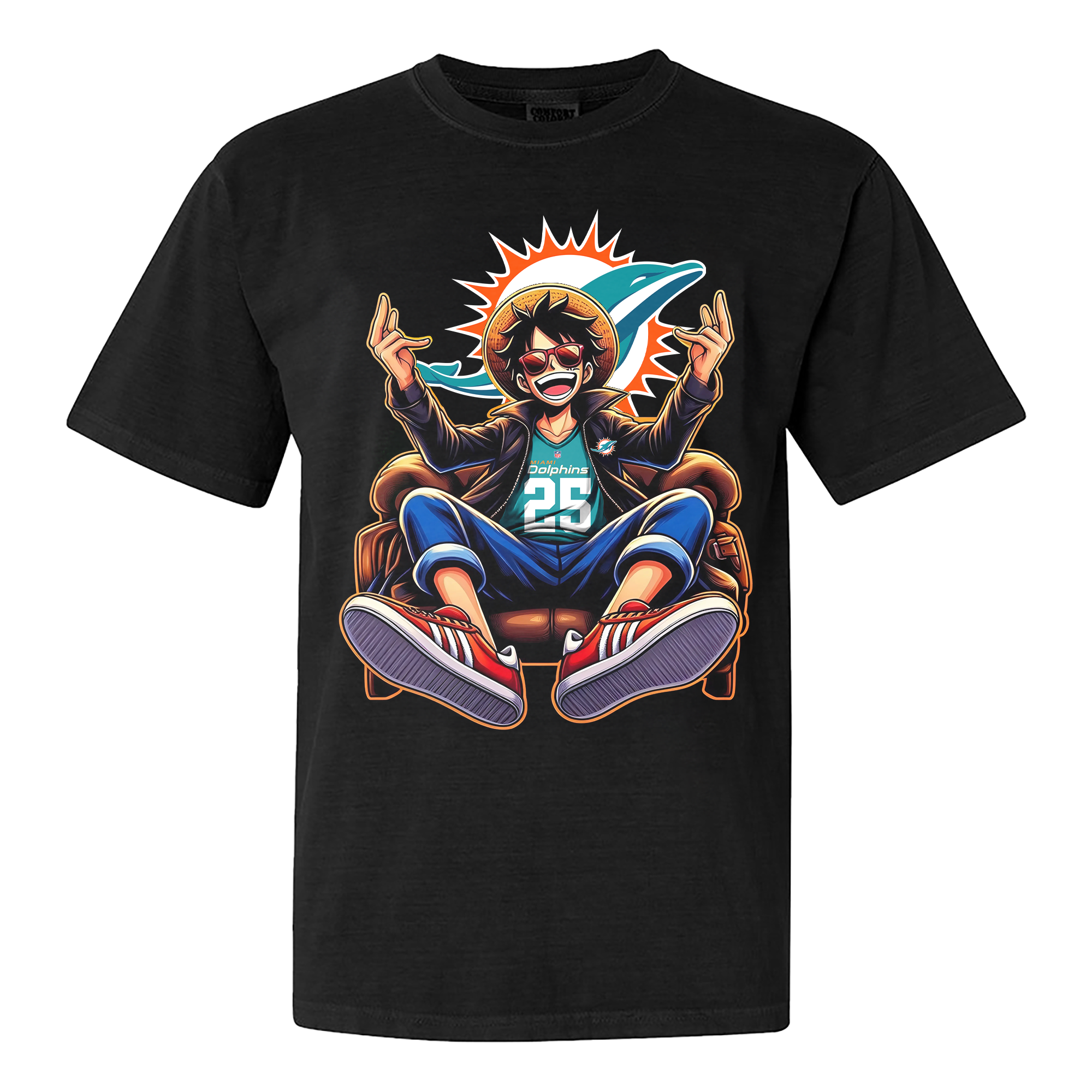Miami Dolphins Luffy T-shirt PT63030