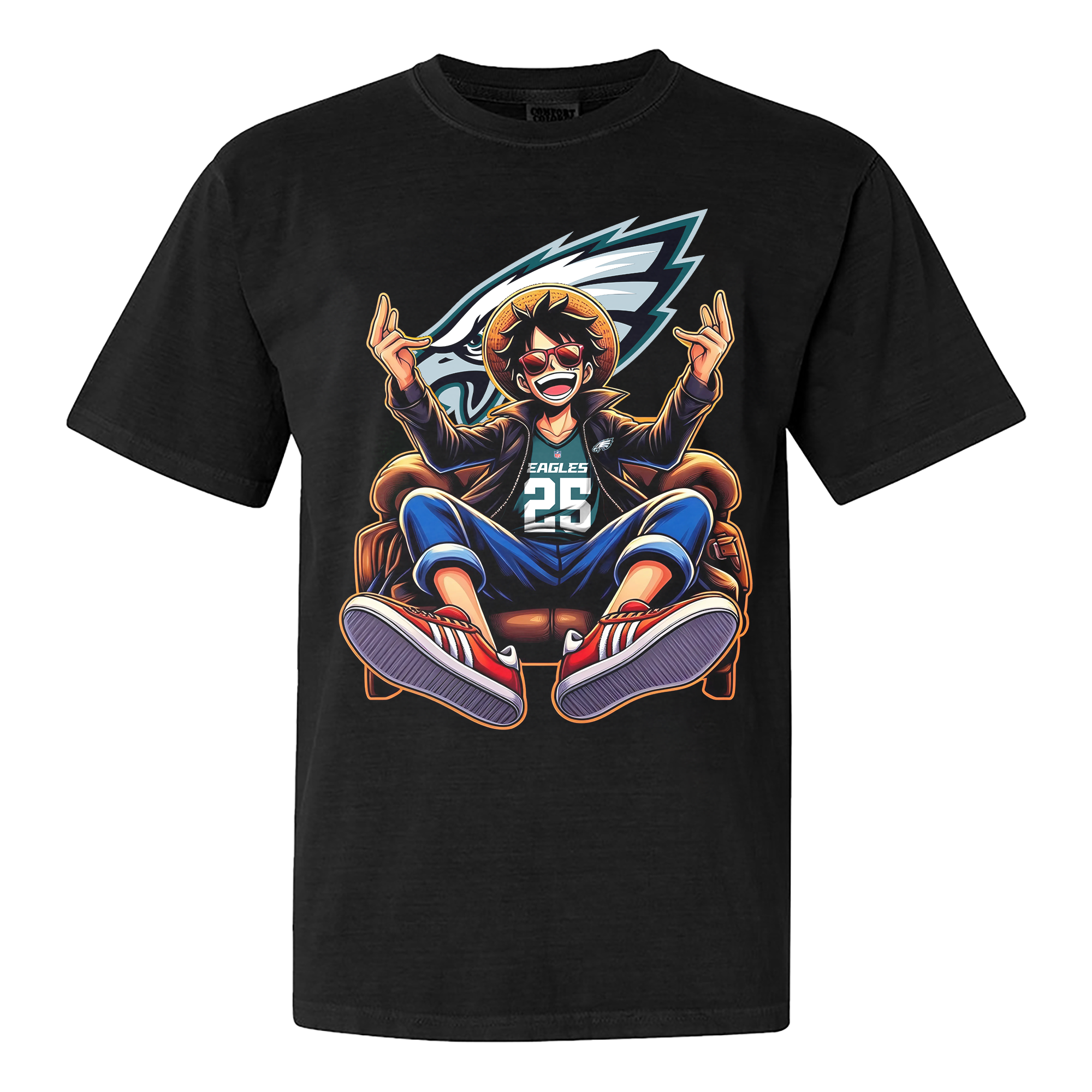 Philadelphia Eagles Luffy T-shirt PT63036
