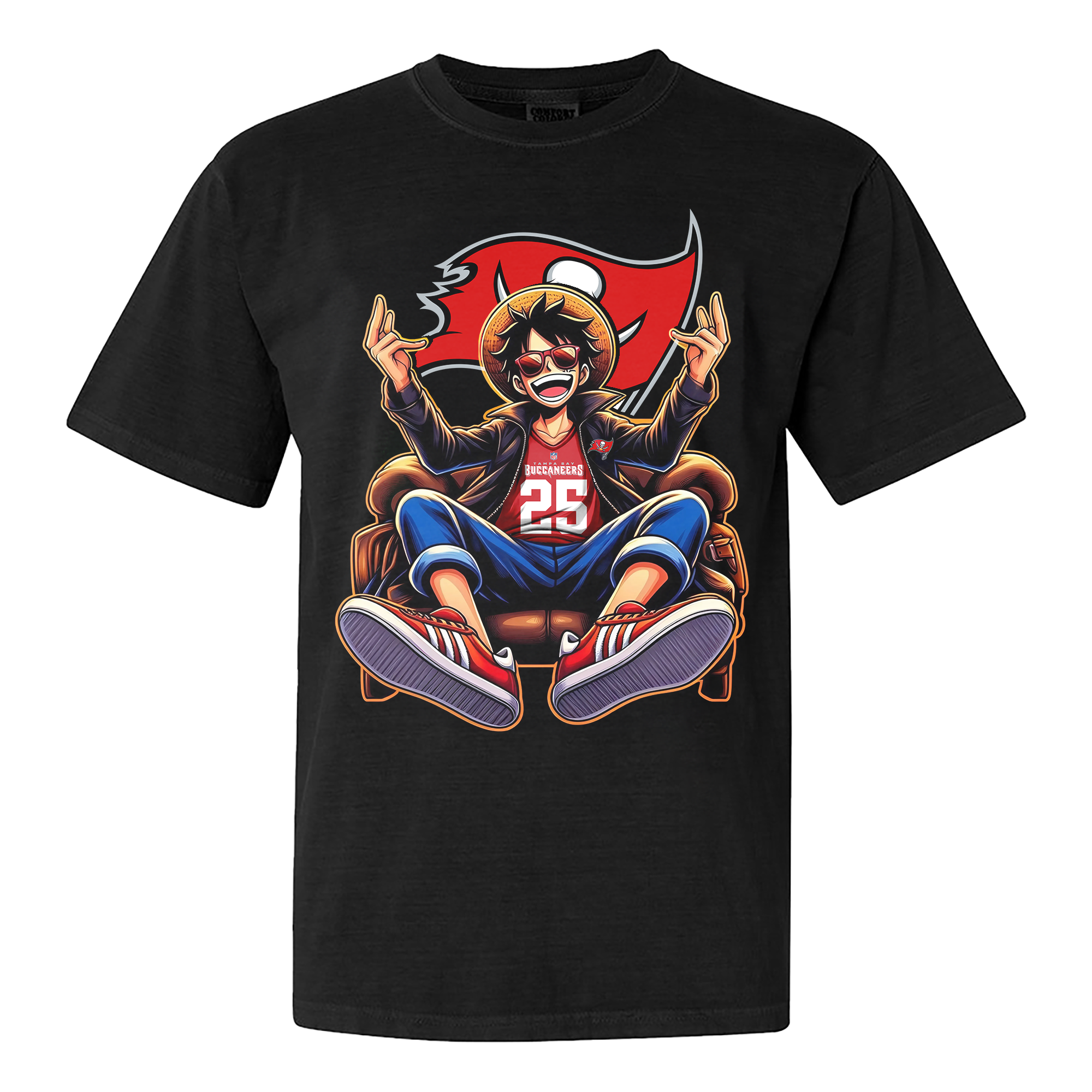 Tampa Bay Buccaneers Luffy T-shirt PT63040