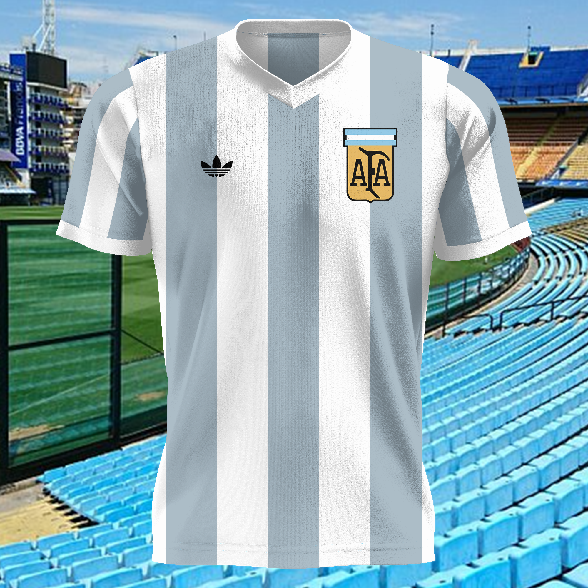 Argentina 1978 Home Kit Retro Shirt PT63074