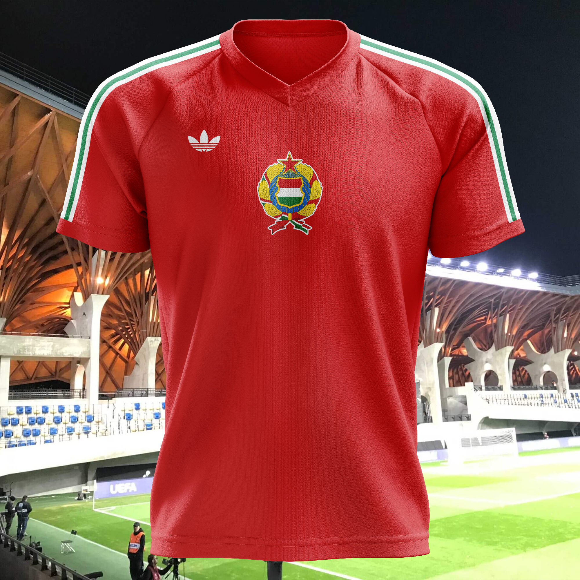 Hungary 1978 Home Kit Retro Shirt PT63079