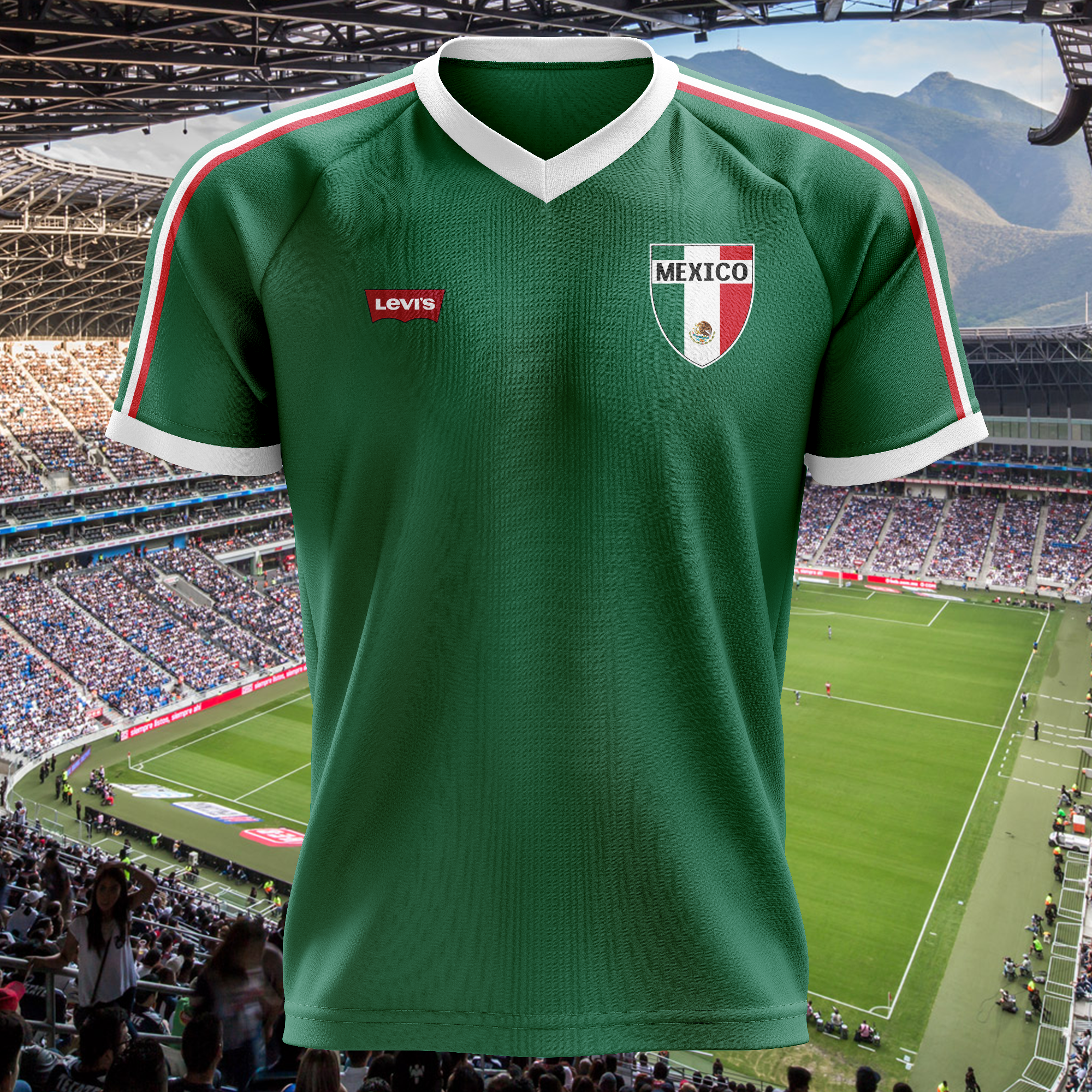 Mexico 1978 Home Kit Retro Shirt PT63082