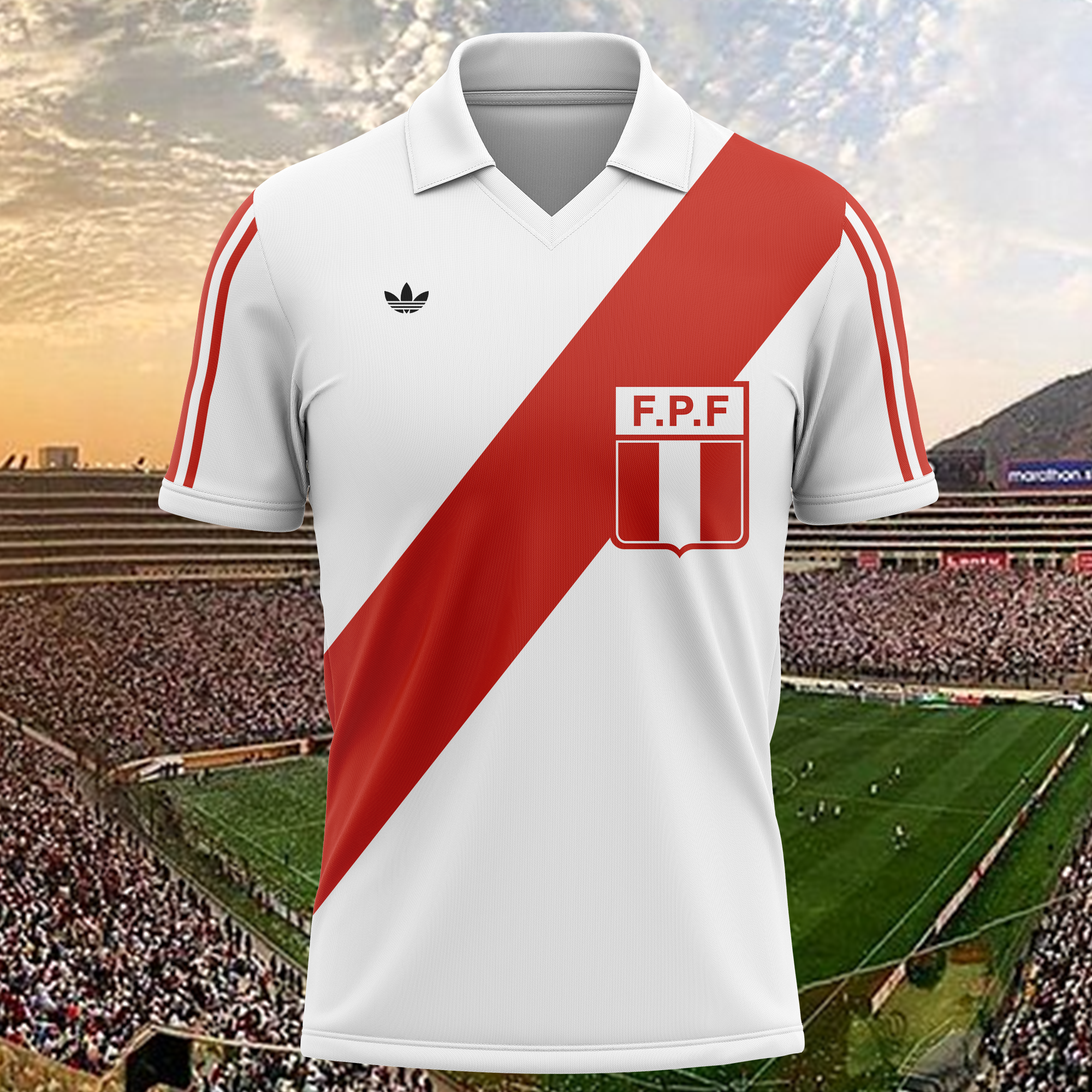 Peru 1978 Home Kit Retro Shirt PT63084