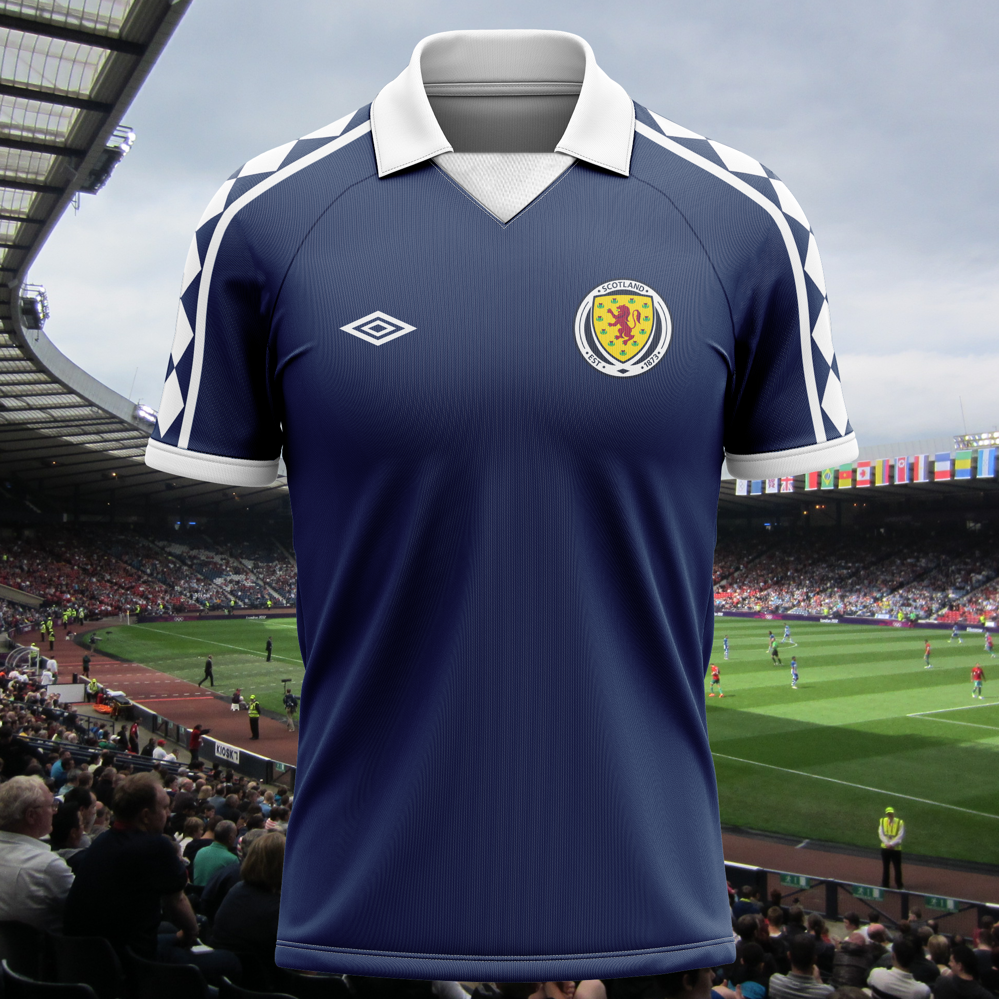 Scotland 1978 Home Kit Retro Shirt PT63086