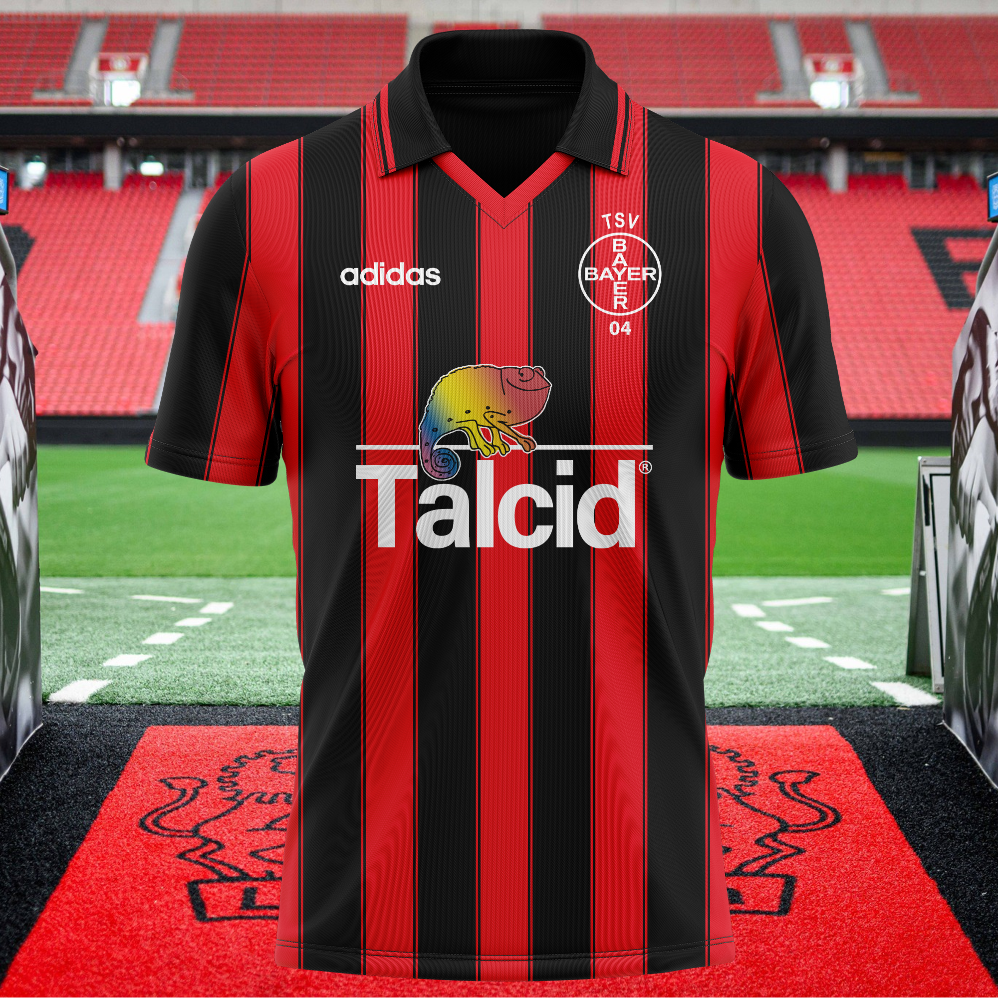 Bayer 04 Leverkusen 1994-95 Home Kit PT64591