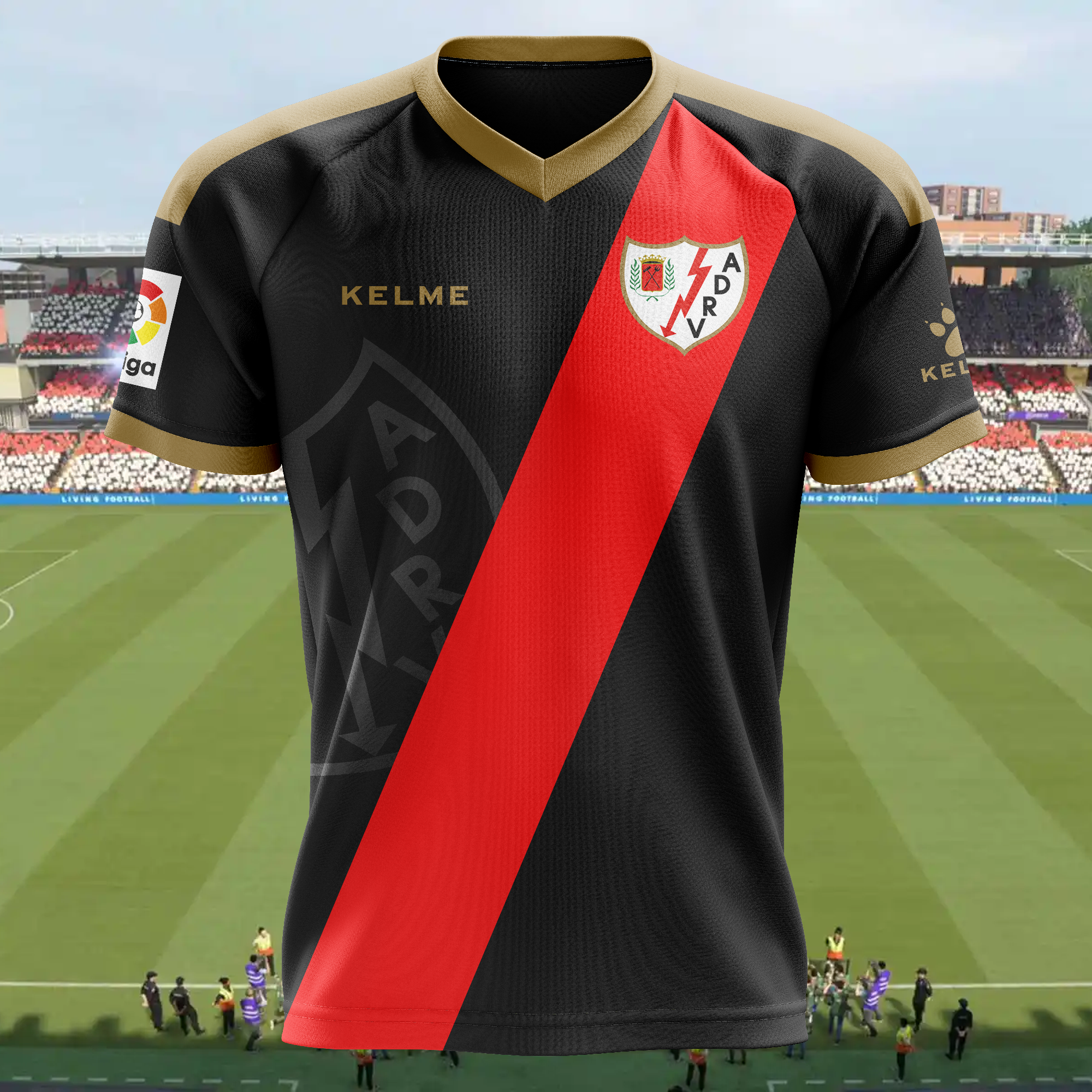 Rayo Vallecano 2018-19 Away Kit PT64596