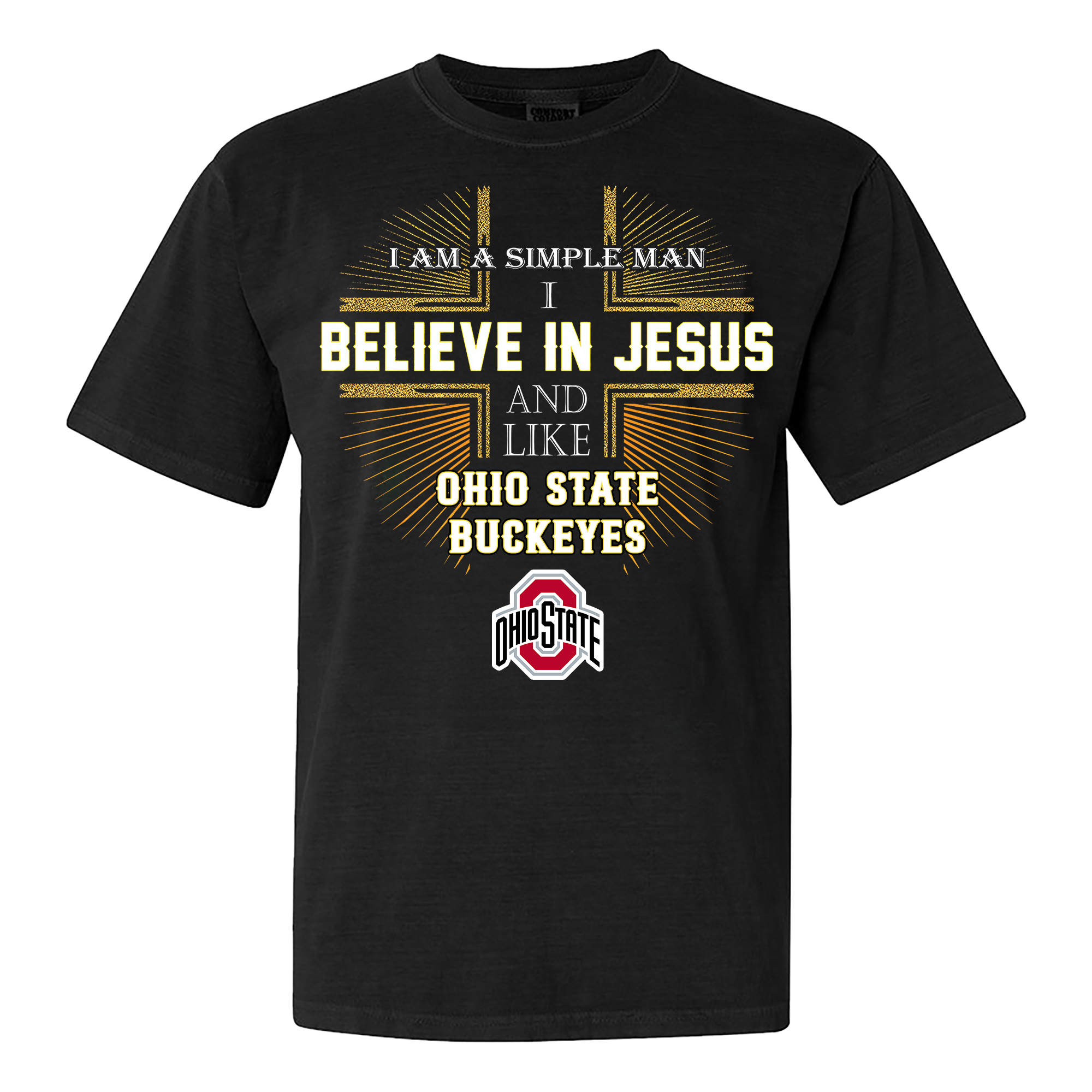 Ohio State Buckeyes Believe in Jesus T-shirts PT64756