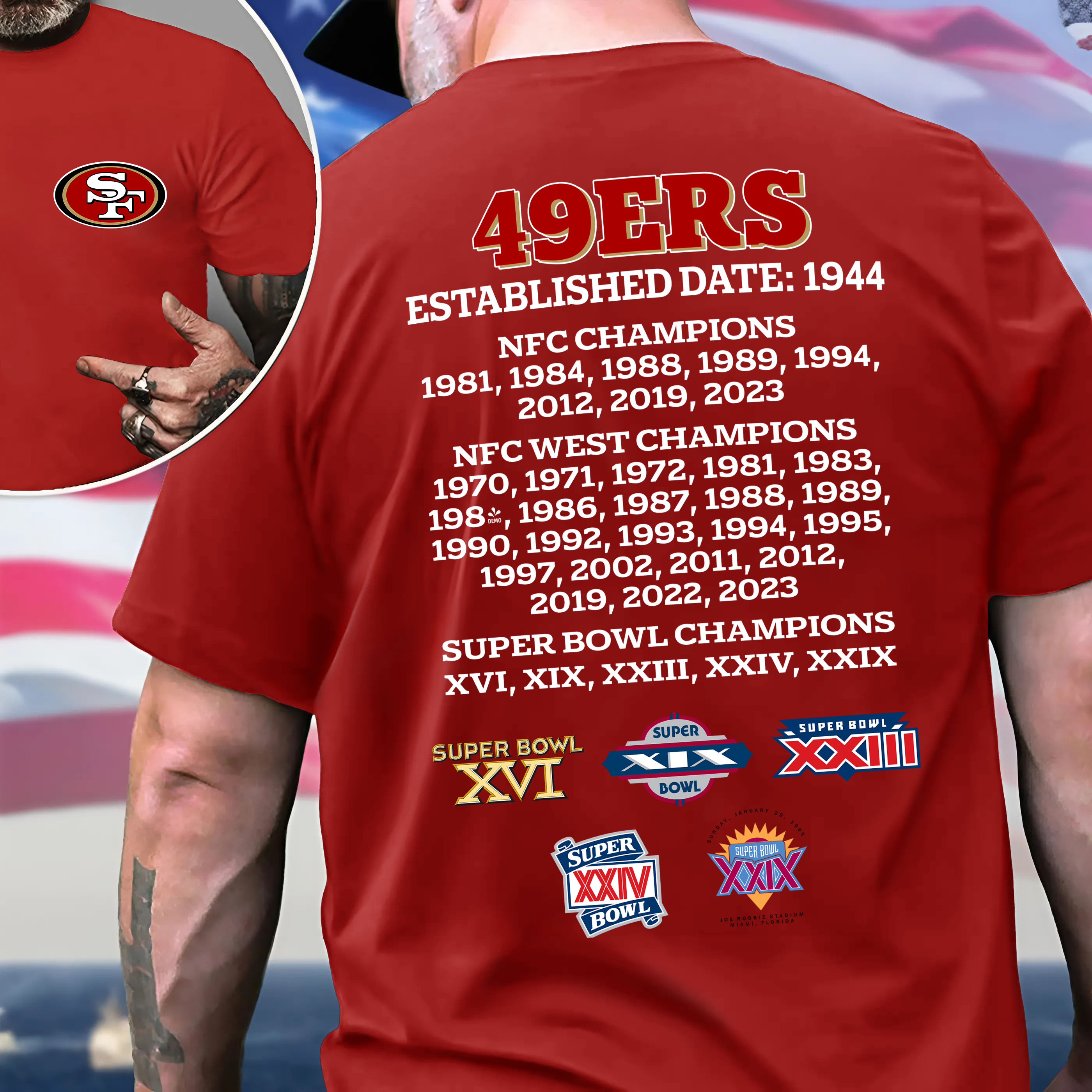 San Francisco 49ers Shirt PT64870