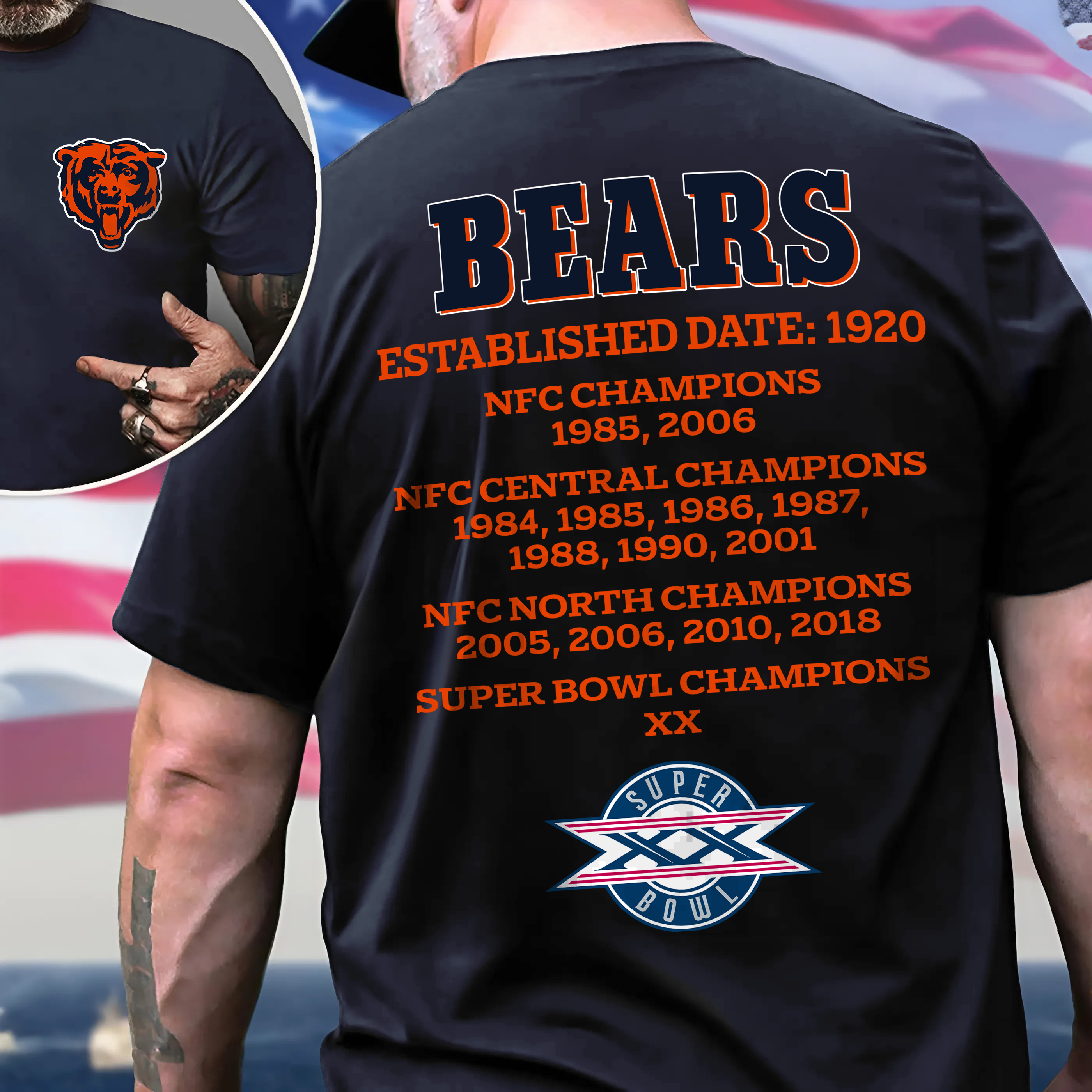 Chicago Bears Shirt PT64848