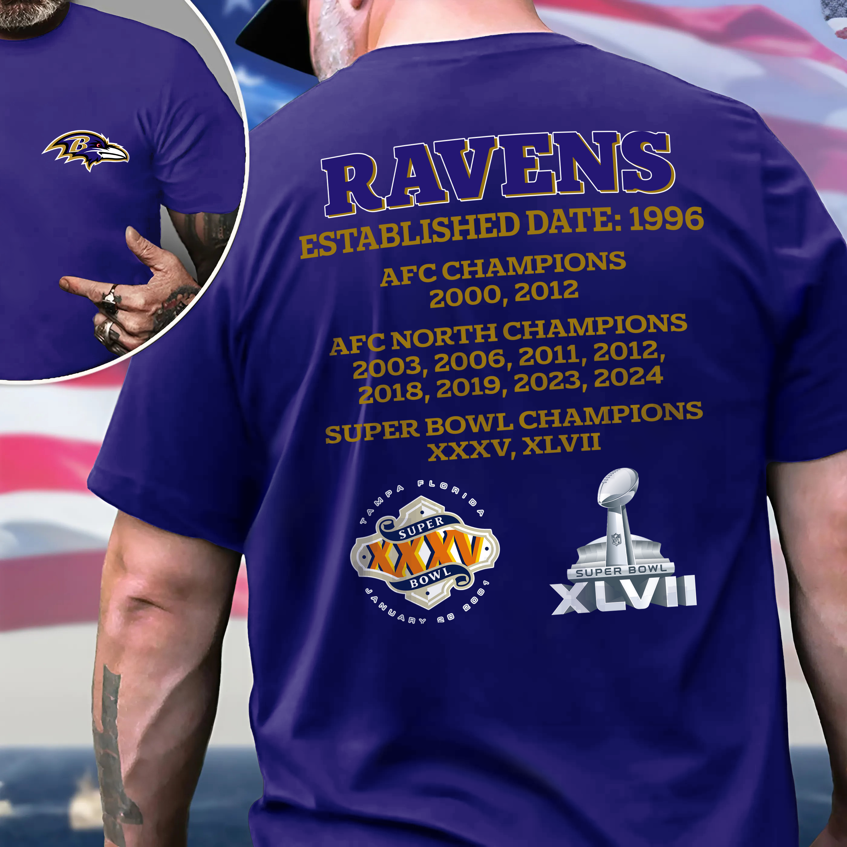 Baltimore Ravens Shirt PT64845